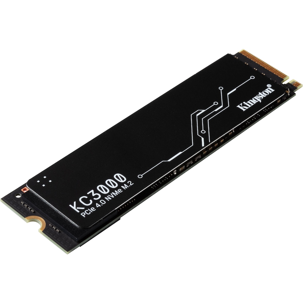 Kingston interne SSD »KC3000 PCIe 4.0 NVMe M.2«