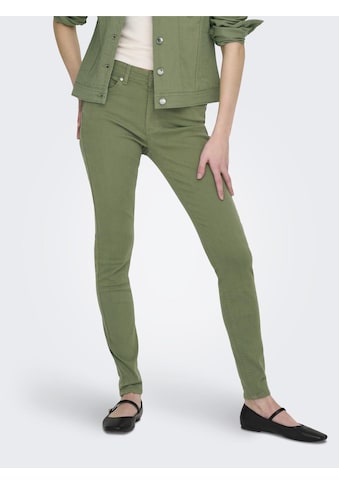 Skinny-fit-Jeans »ONLBLUSH MID SKINNY COL PANT PNT RP«