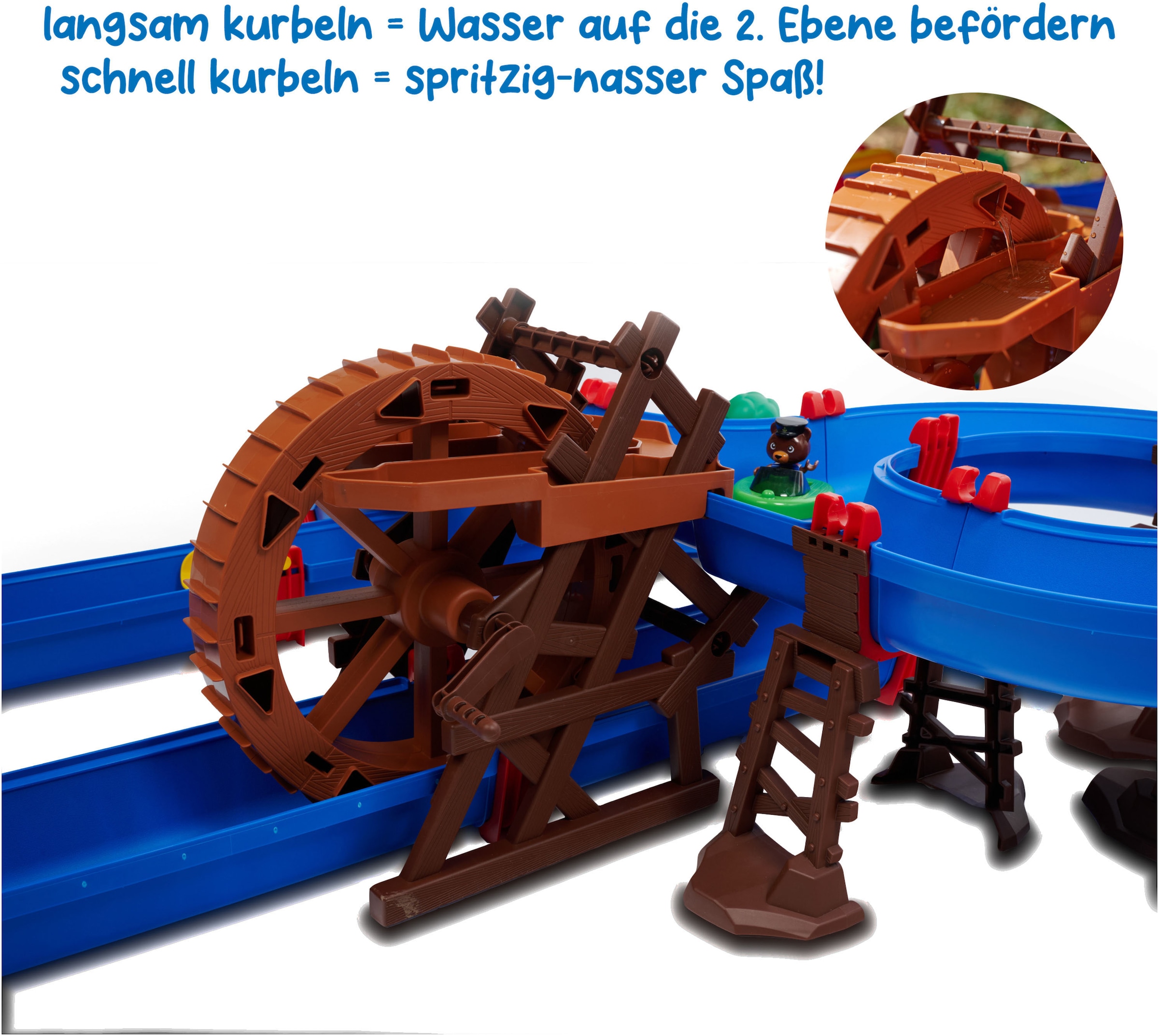 Aquaplay Wasserbahn »WaterWheel« Made in Germany