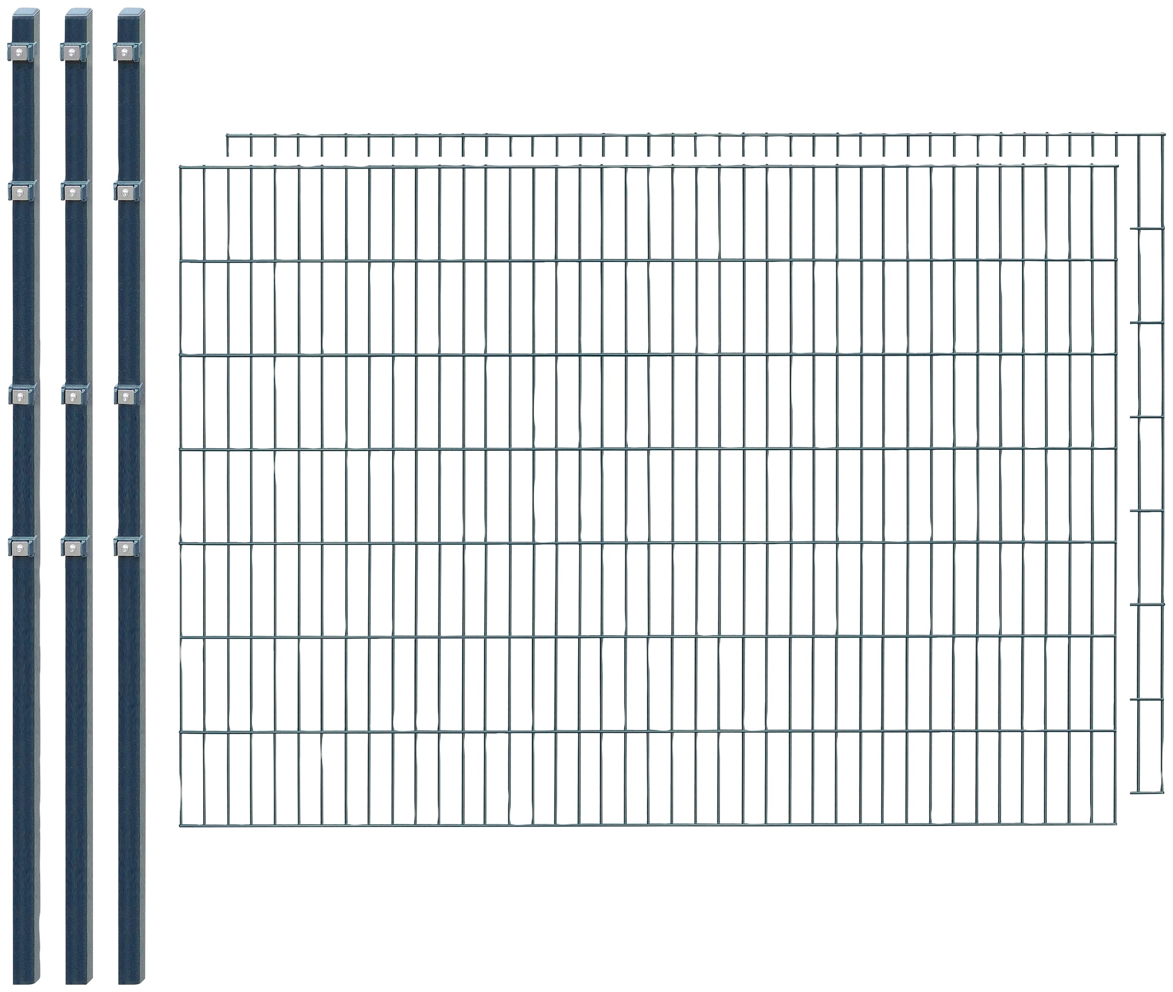 Arvotec Einstabmattenzaun »41 - 65«, (Set), 140 cm hoch, 2 Matten für 4 m, 3 Pfosten kaufen