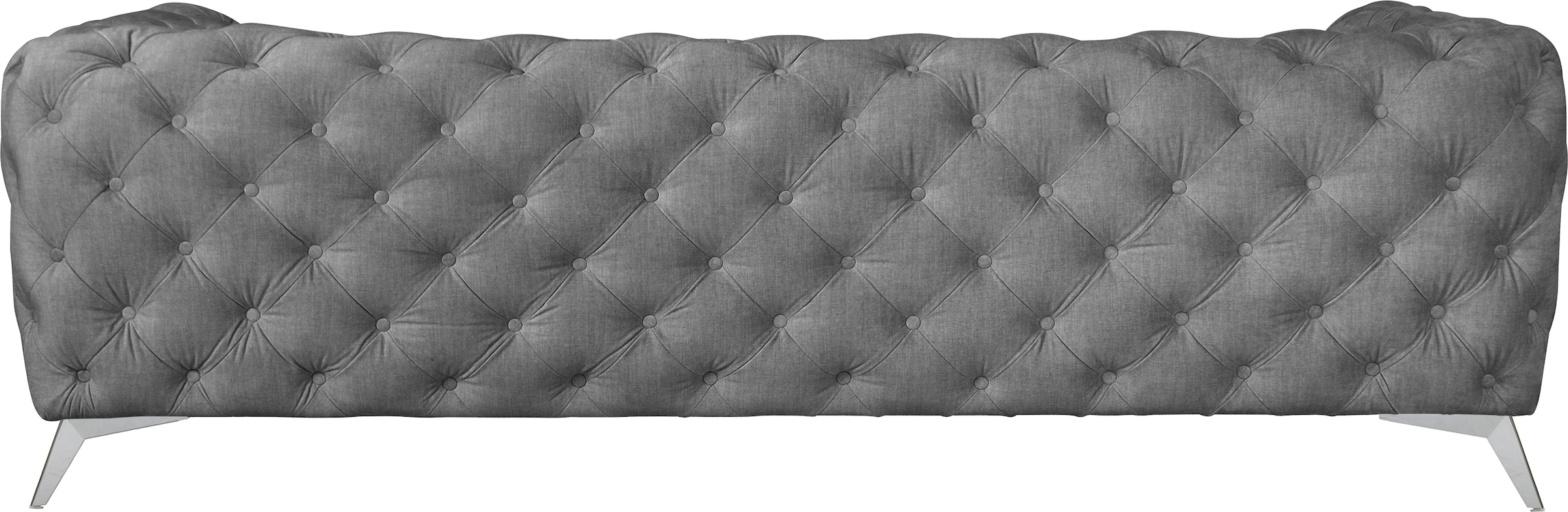 Leonique Chesterfield-Sofa »Glynis«, aufwändige Knopfheftung, moderne Chesterfield Optik, Fußfarbe wählbar