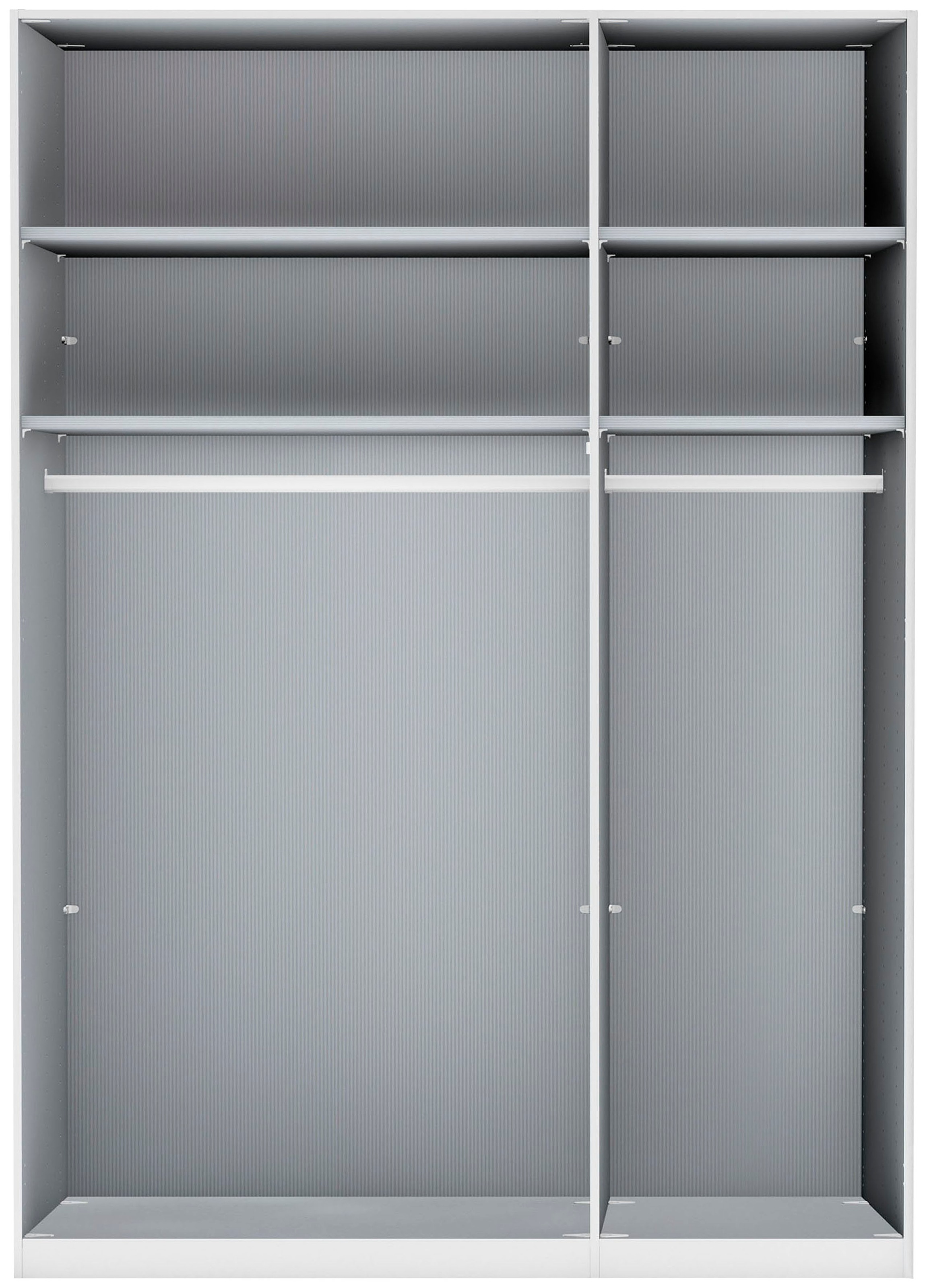 WIEMANN Drehtürenschrank »Monaco, Made in Germany, edle Glasfront, in verschiedenen Farben,« hochwertige Beschlägen inkl. Dämpfung