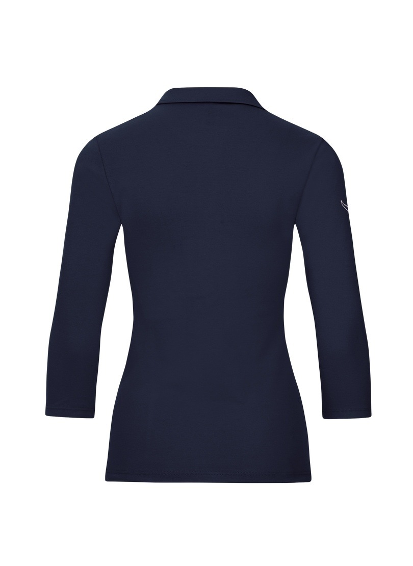 Trigema Poloshirt »TRIGEMA Poloshirt mit Kristallsteinen«, (1 tlg.)