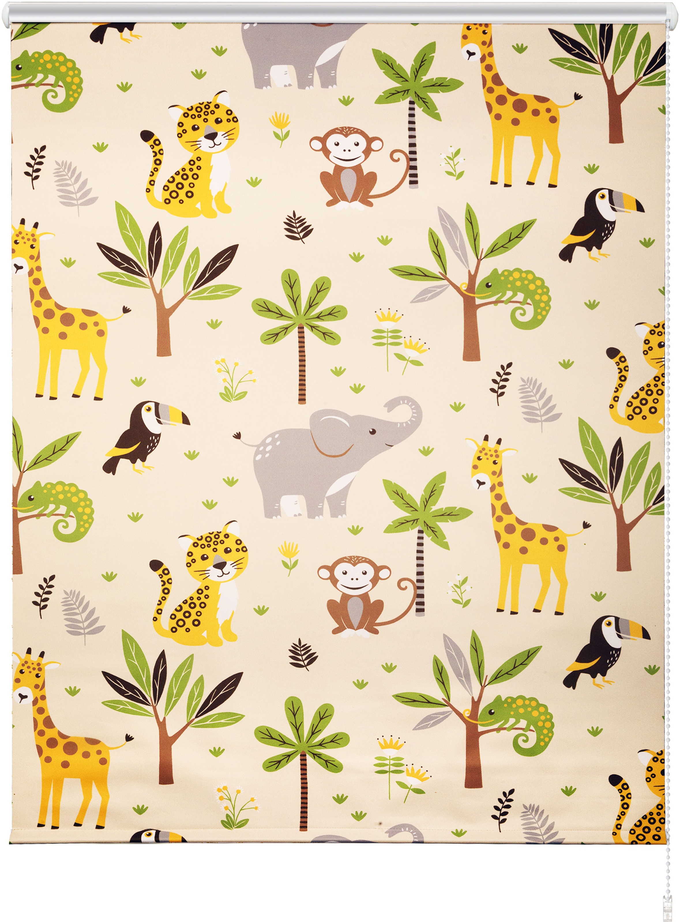 OTTO home Rollo »Jungle« Lichtschutz Sichtschutz ohne Bohren freihängend Kl günstig online kaufen