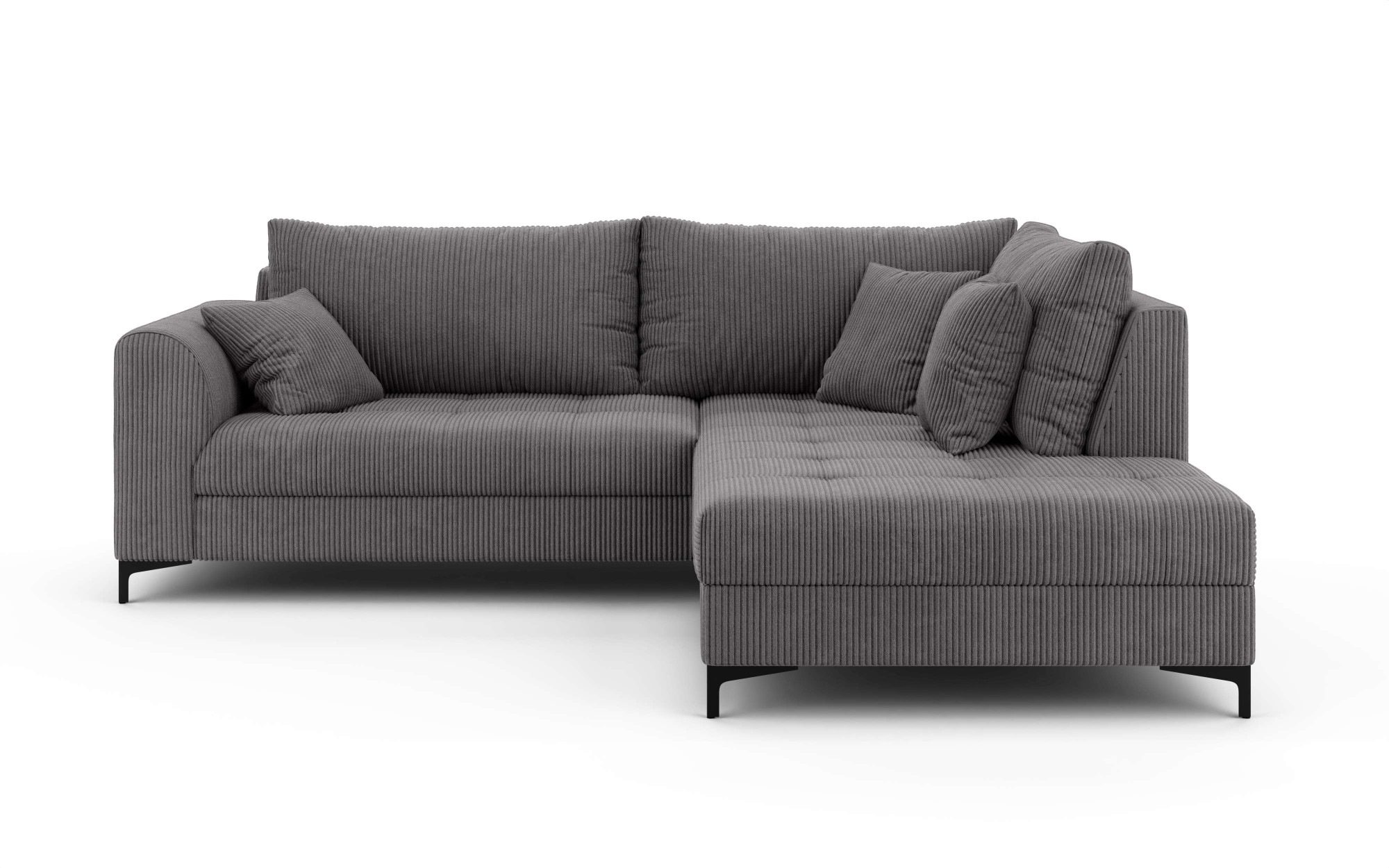 OTTO home Ecksofa »LEEVKE Design-Sofa mit Ottomane rechts/links bestellbar, günstig online kaufen