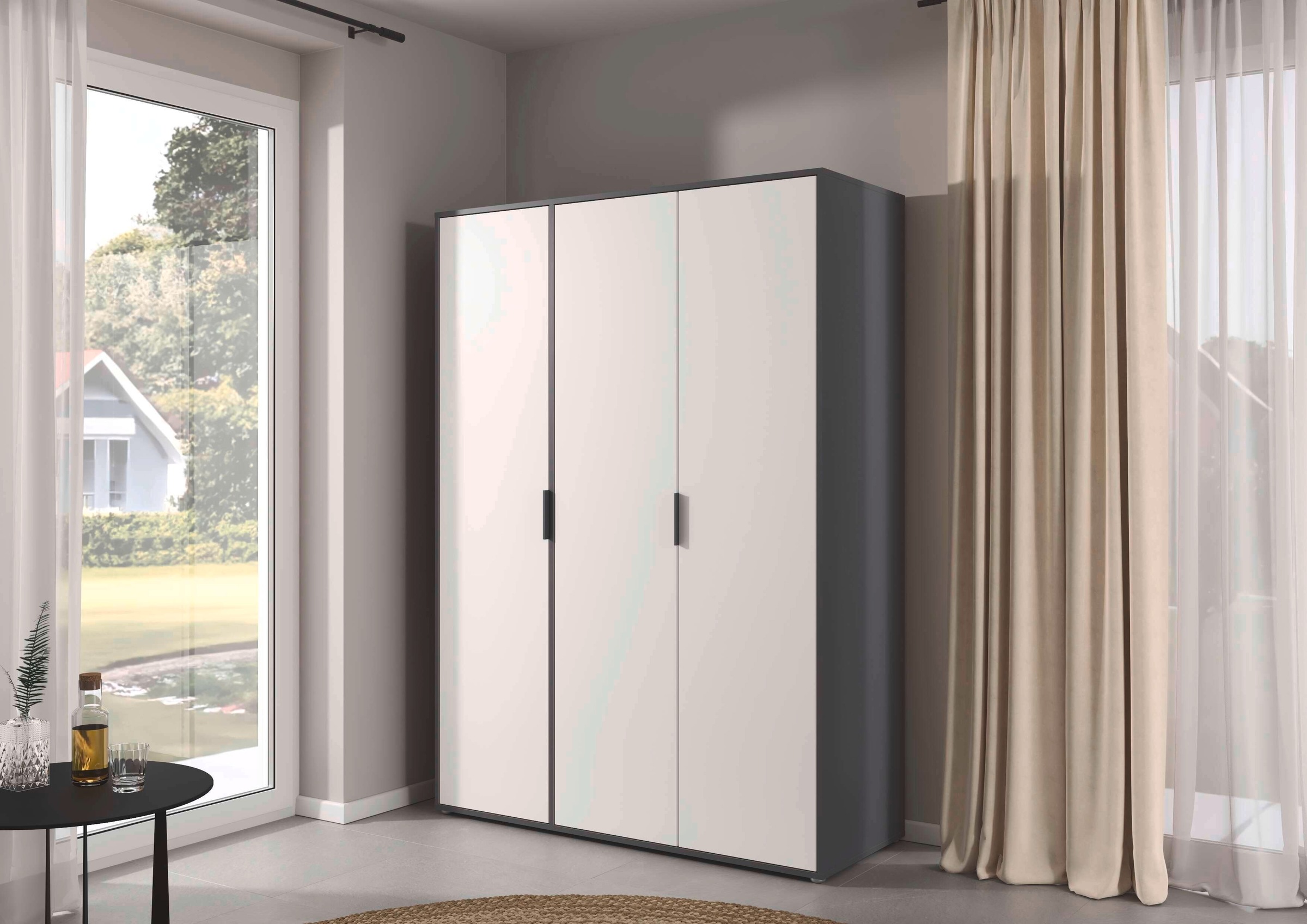 INOSIGN BY RAUCH Kleiderschrank »Schrank Garderobe Schlafzimmer Stauraum PAULLY TOPSELLER Wäscheschrank«, (mit 3 unterschiedlichen Griff-Varianten), OTTOS CHOICE 3 Griffvarianten MADE IN GERMANY