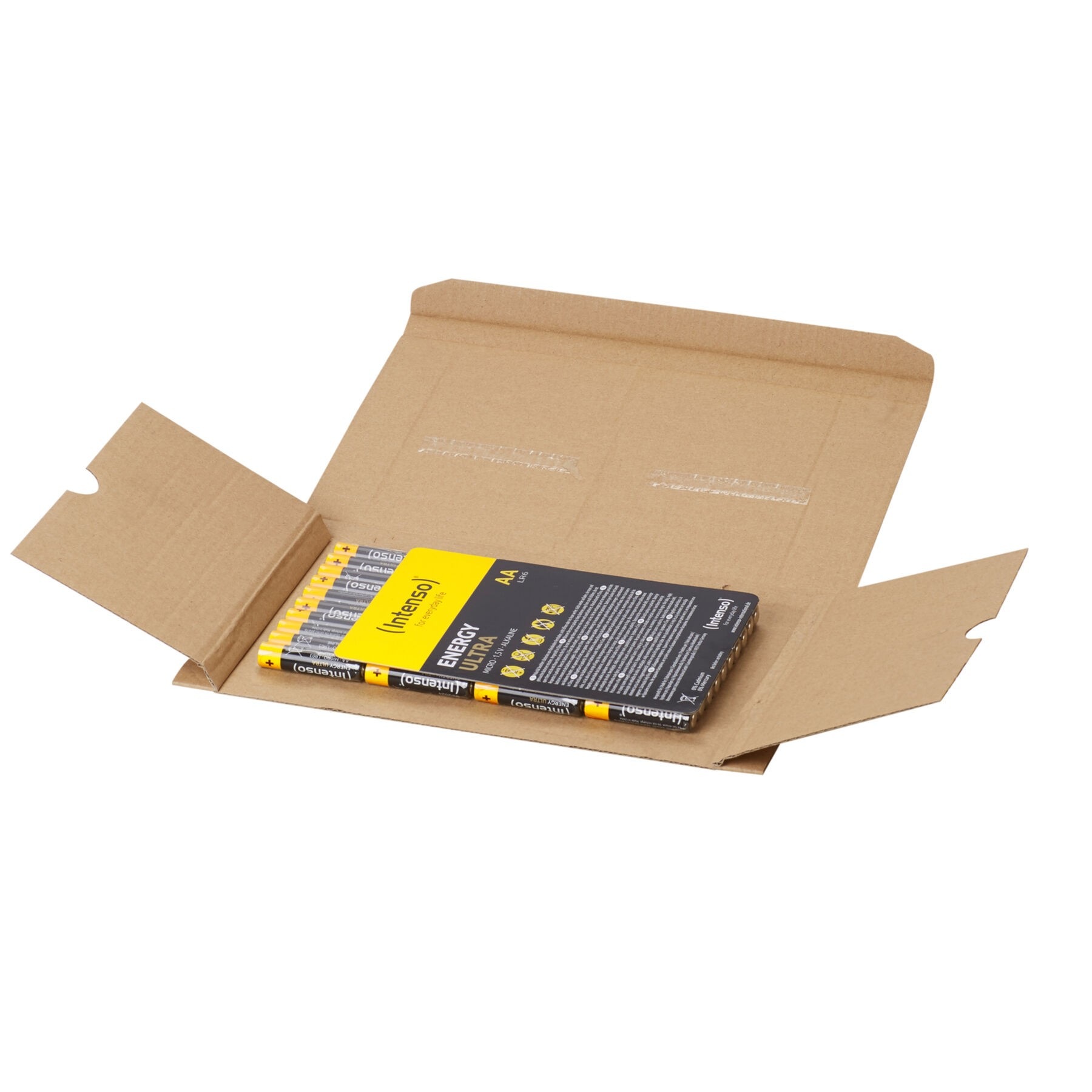 Intenso Batterie »7501520 - Energy Ultra Alkaline Batterie AA Mignon 40er-Pack -Batterie«, LR6, 1,5 V, (Packung, 40 St.)