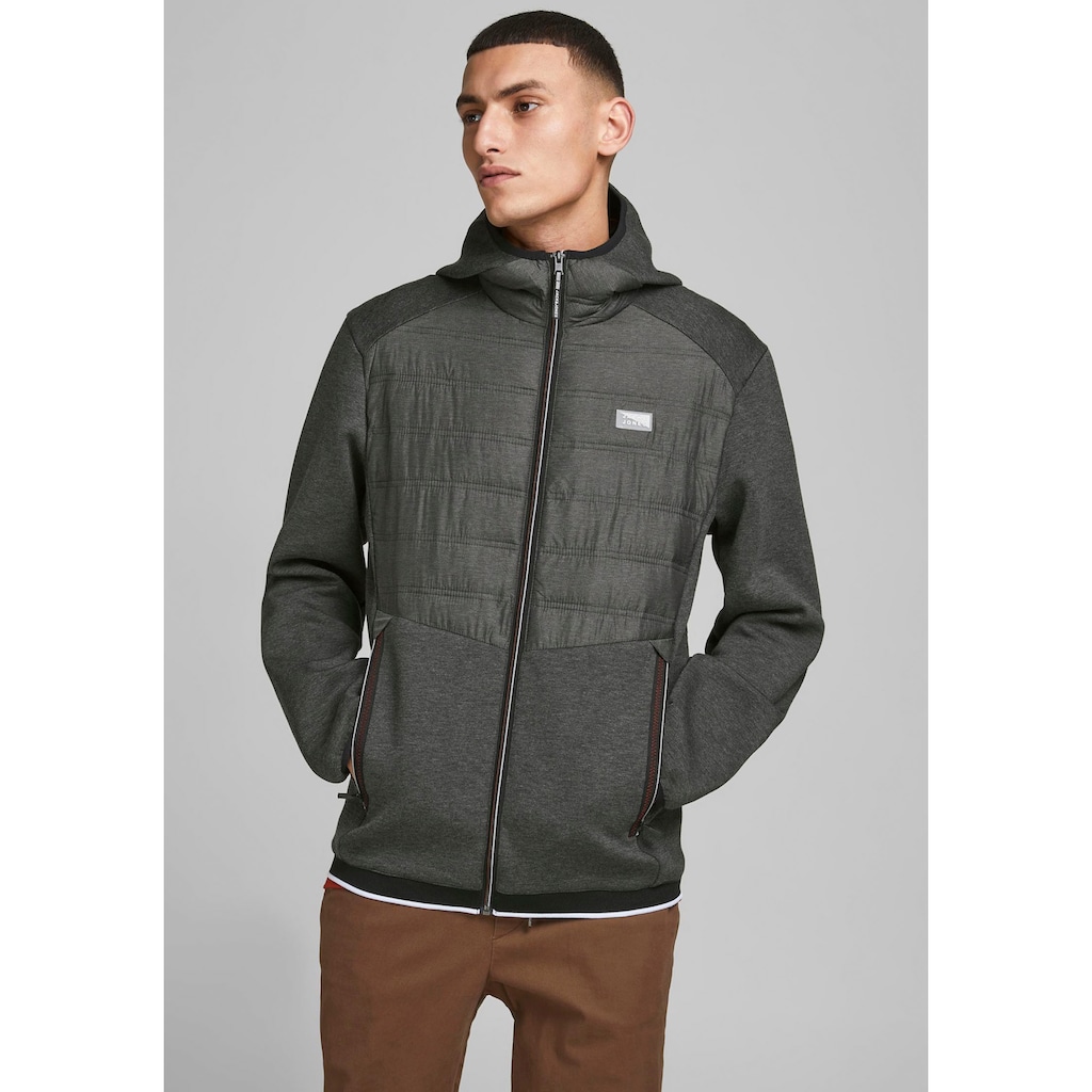 Jack & Jones Steppjacke »TOBY HYBRID JACKET«, mit Kapuze