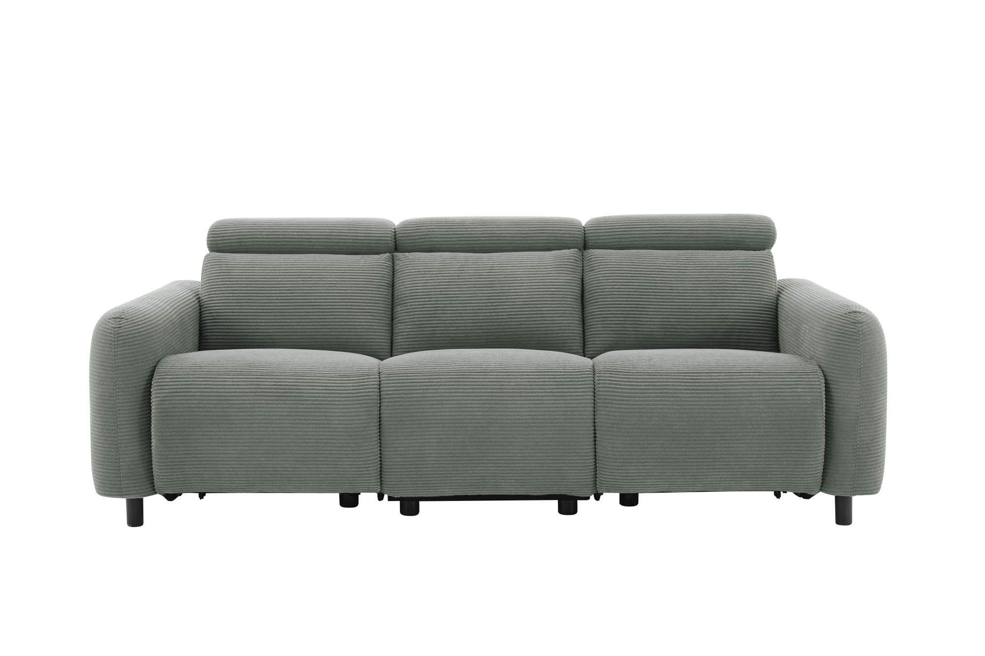 Home affaire 3-Sitzer »SKAANE Cord-Sofa, 229 cm, manuelle u. elektrische Re günstig online kaufen