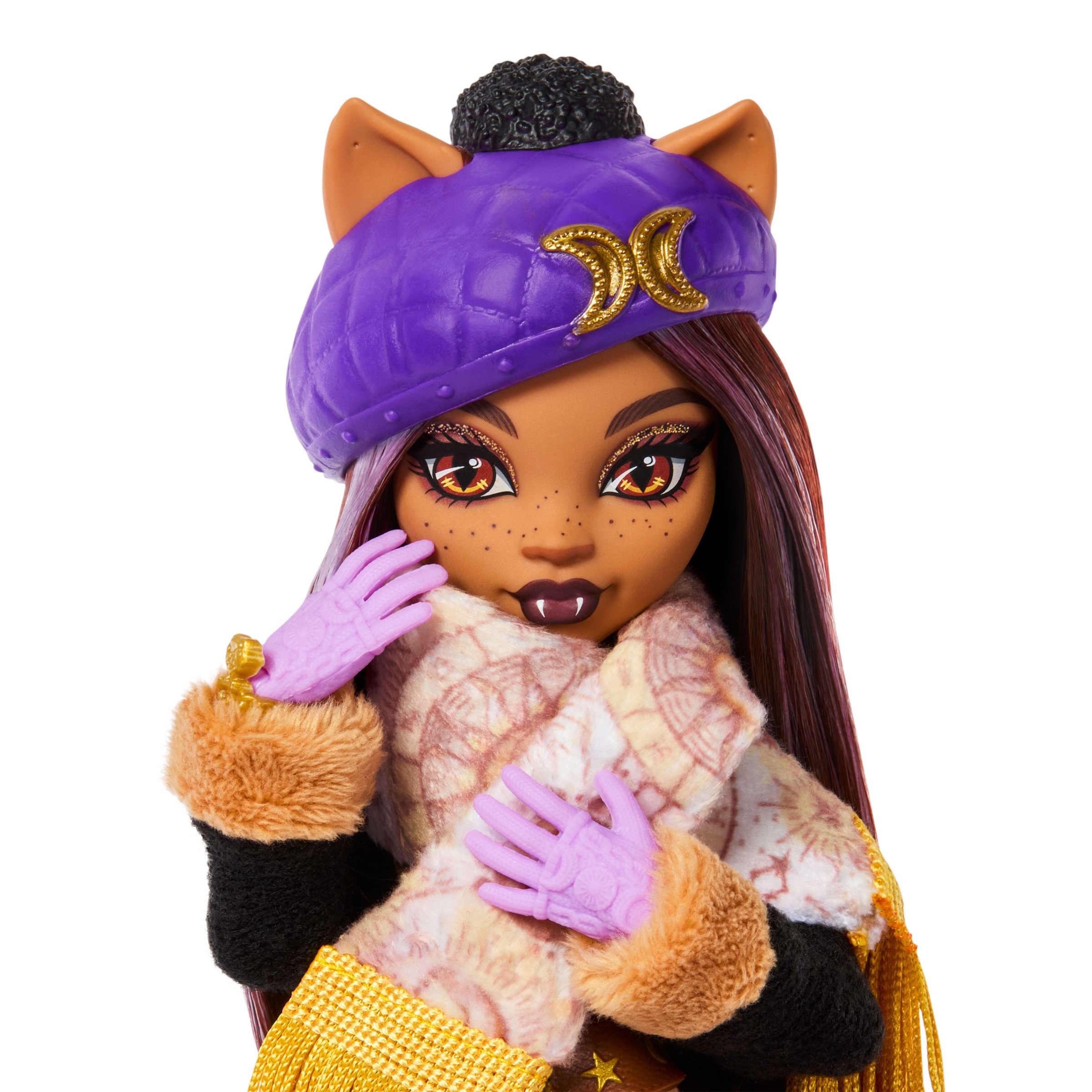 MonsterHigh™ Anziehpuppe »Monster High Skulltimate Secrets Hütten-Gruselurlaub, Clawdeen Wolf«