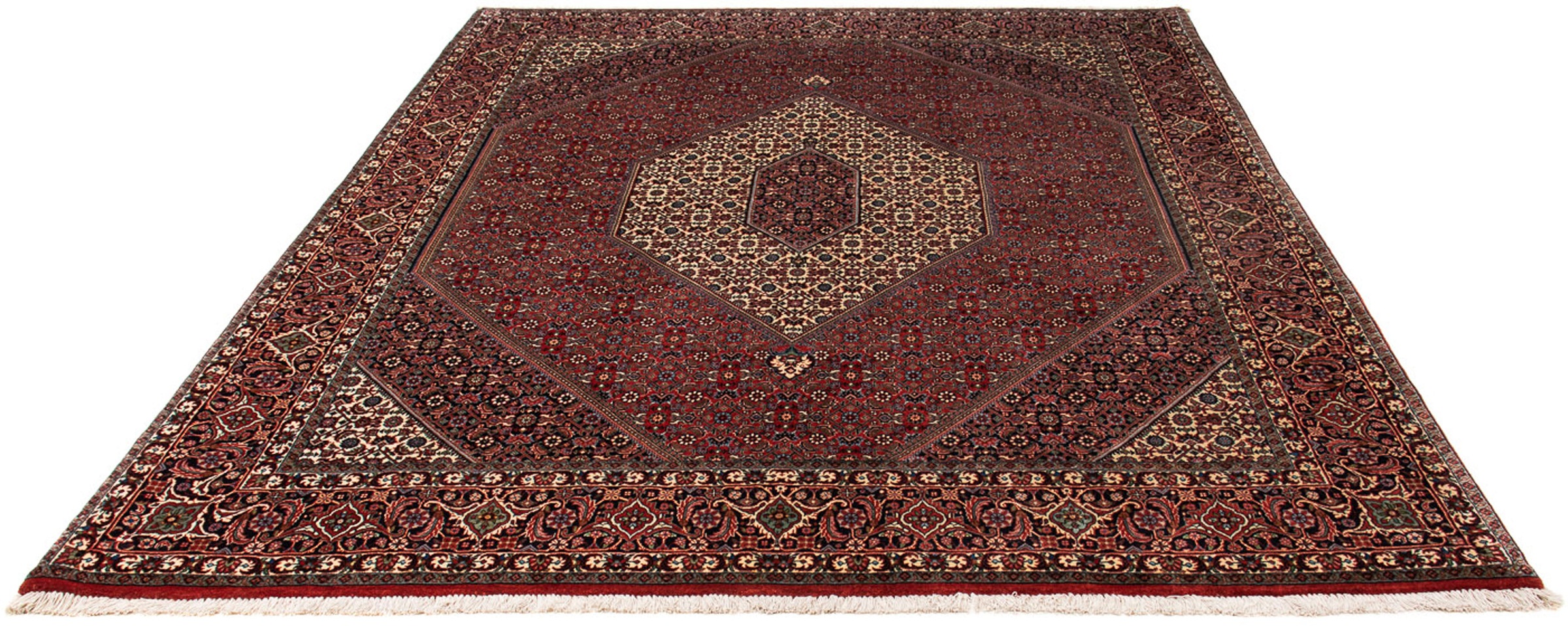 morgenland Orientteppich »Perser - Bidjar - 237 x 200 cm - dunkelrot«, rech günstig online kaufen