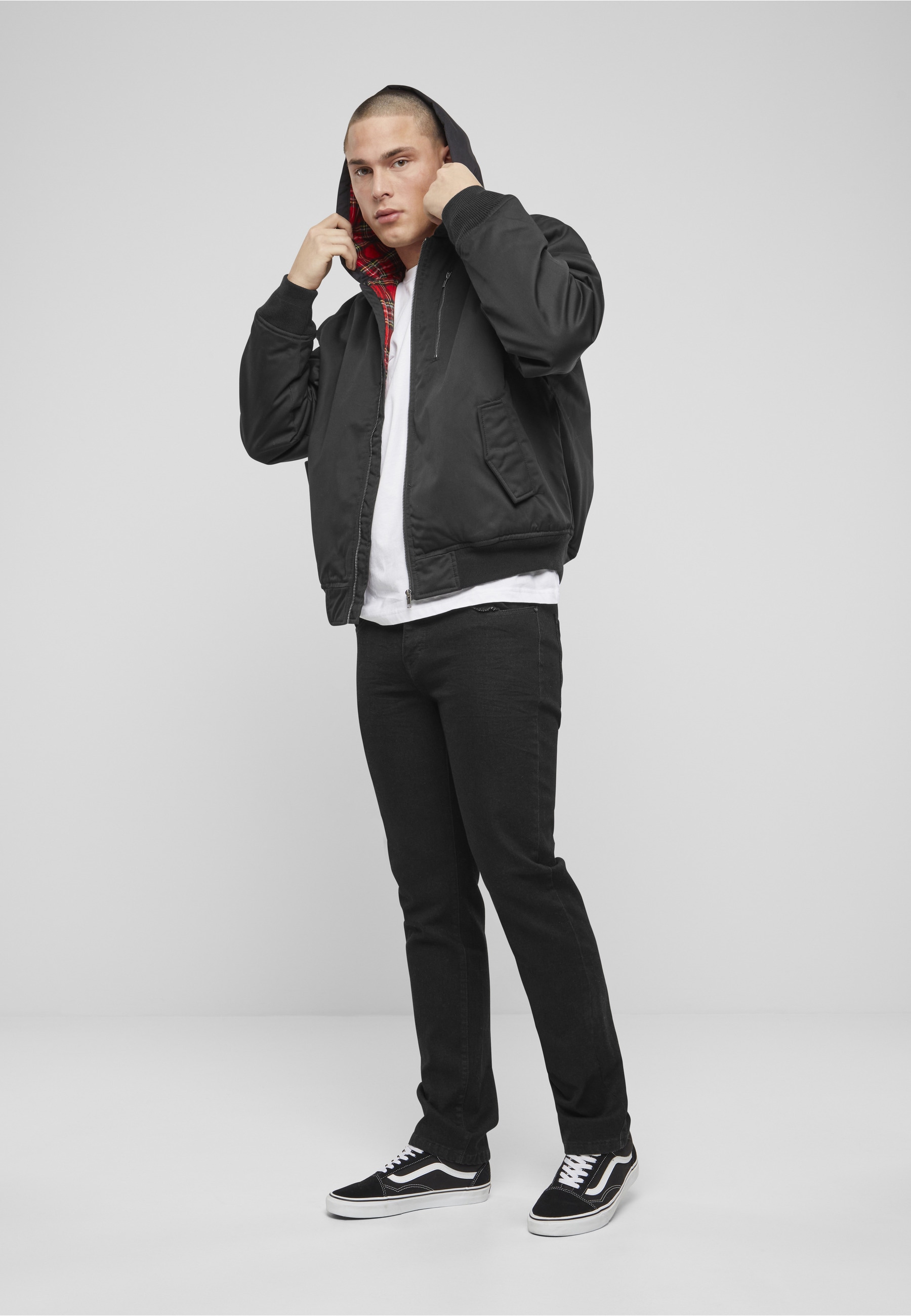 Brandit Winterjacke »Brandit Herren Lord Canterbury Hooded Winter Jacket« 1 Stk. tlg. mit Kapuze