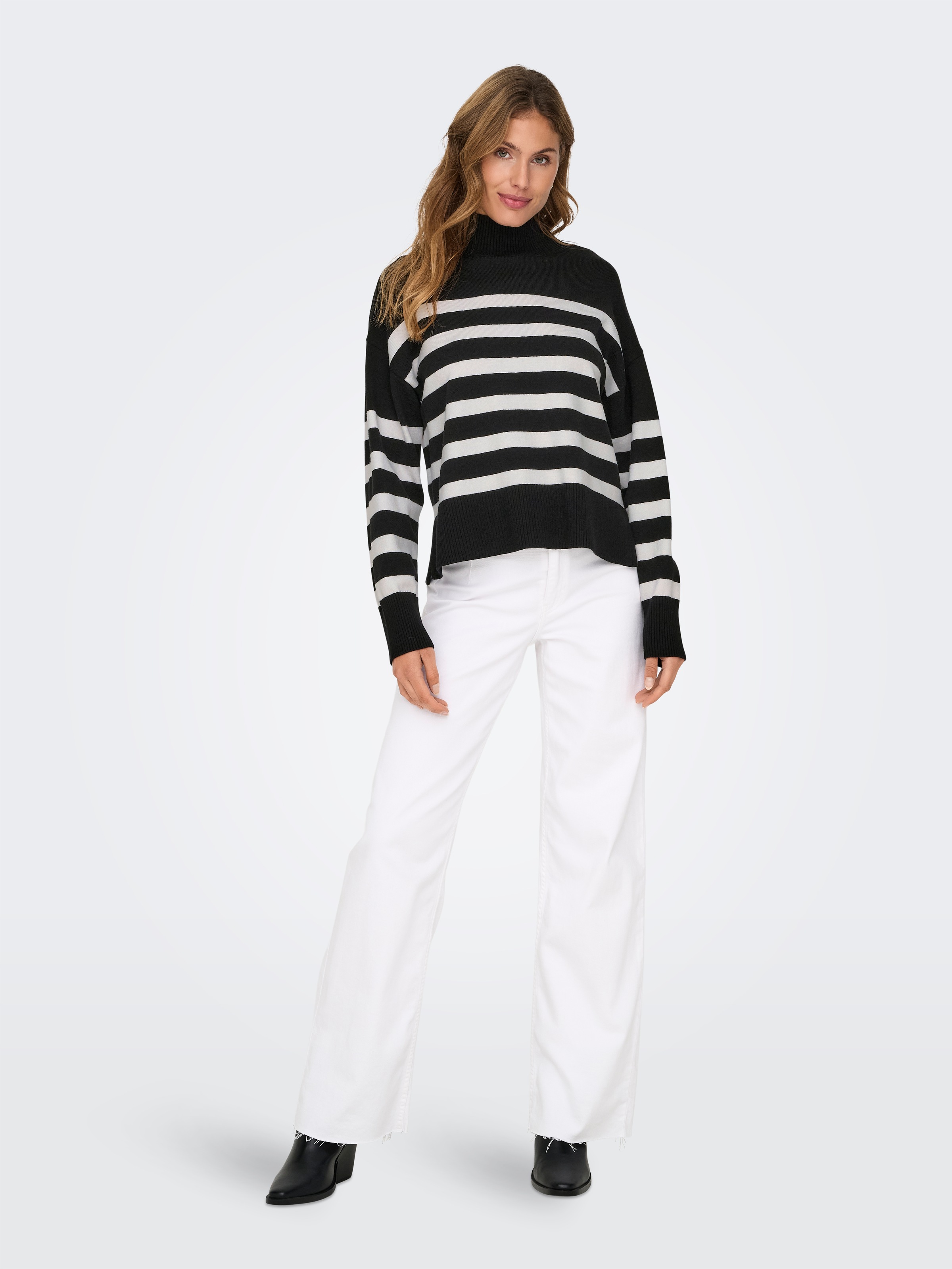 ONLY Stehkragenpullover »ONLBARI L/S HIGHNECK KNT«