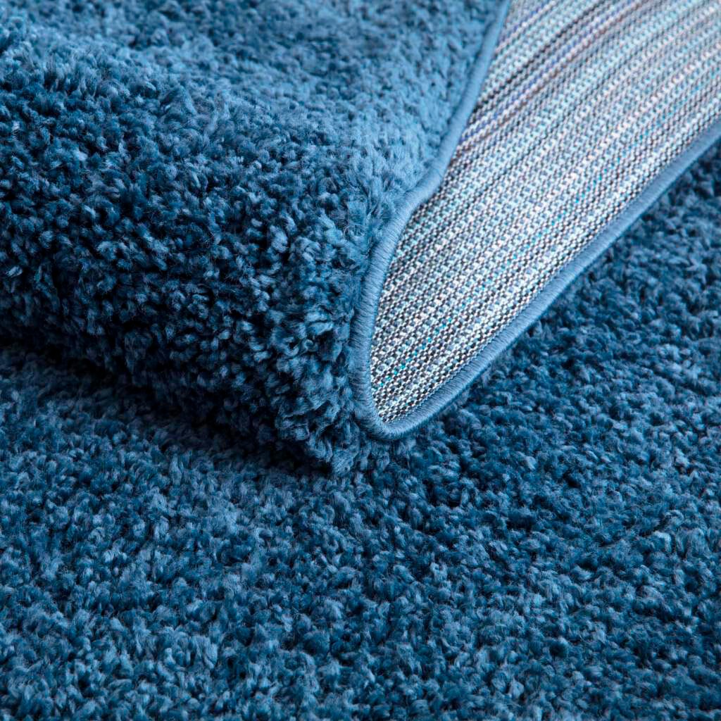 Carpet City Hochflor-Teppich »City Shaggy«, rund, Teppich Einfarbig Uni, besonders flauschig-weich