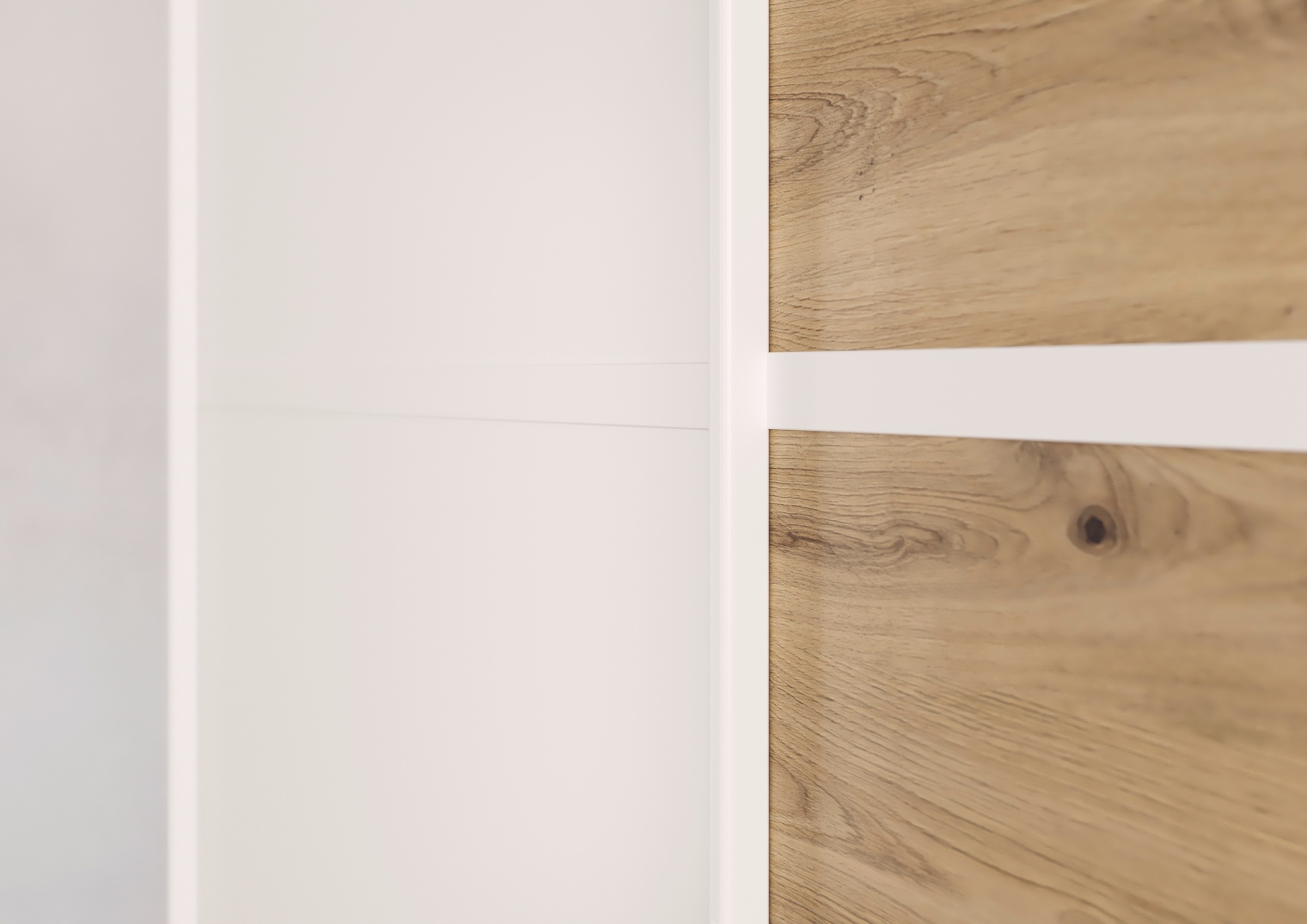 rauch Kleiderschrank »Schwebetürenschrank OTTO´s Choice Garderobe Schrank TOP ANGEBOT Avola«, (in 3 verschiedenen Ausstattungen BASIC/CLASSIC/PREMIUM inkl. Spiegel), mit eleganten Zierleisten in Chrom, Schwarz oder Weiß MADE IN GERMANY