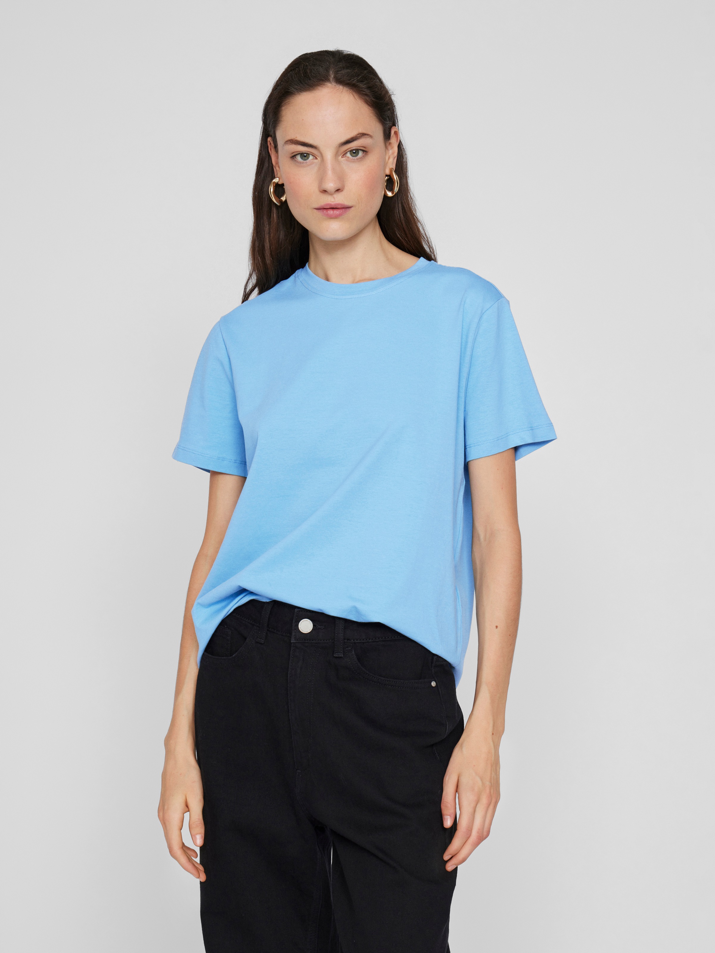 Vila Kurzarmshirt »Vinora S/S T-Shirt - Noos«