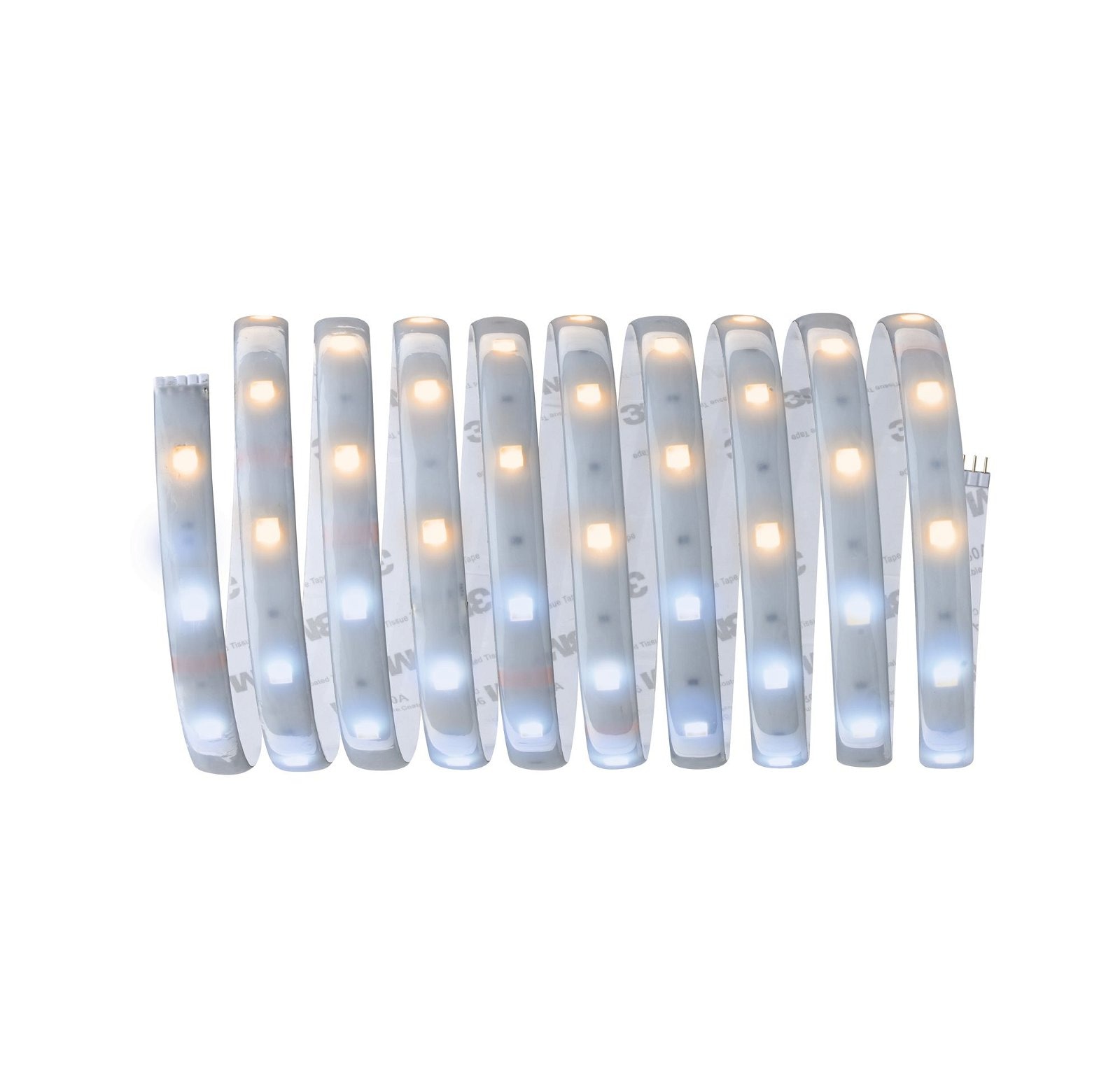 Paulmann LED-Streifen »MaxLED 250 Basisset 3m 11W 230/24V 24VA Silber Kunststoff«, 1 St.-flammig, IP44 Cover 2700-6500K TunableWhite