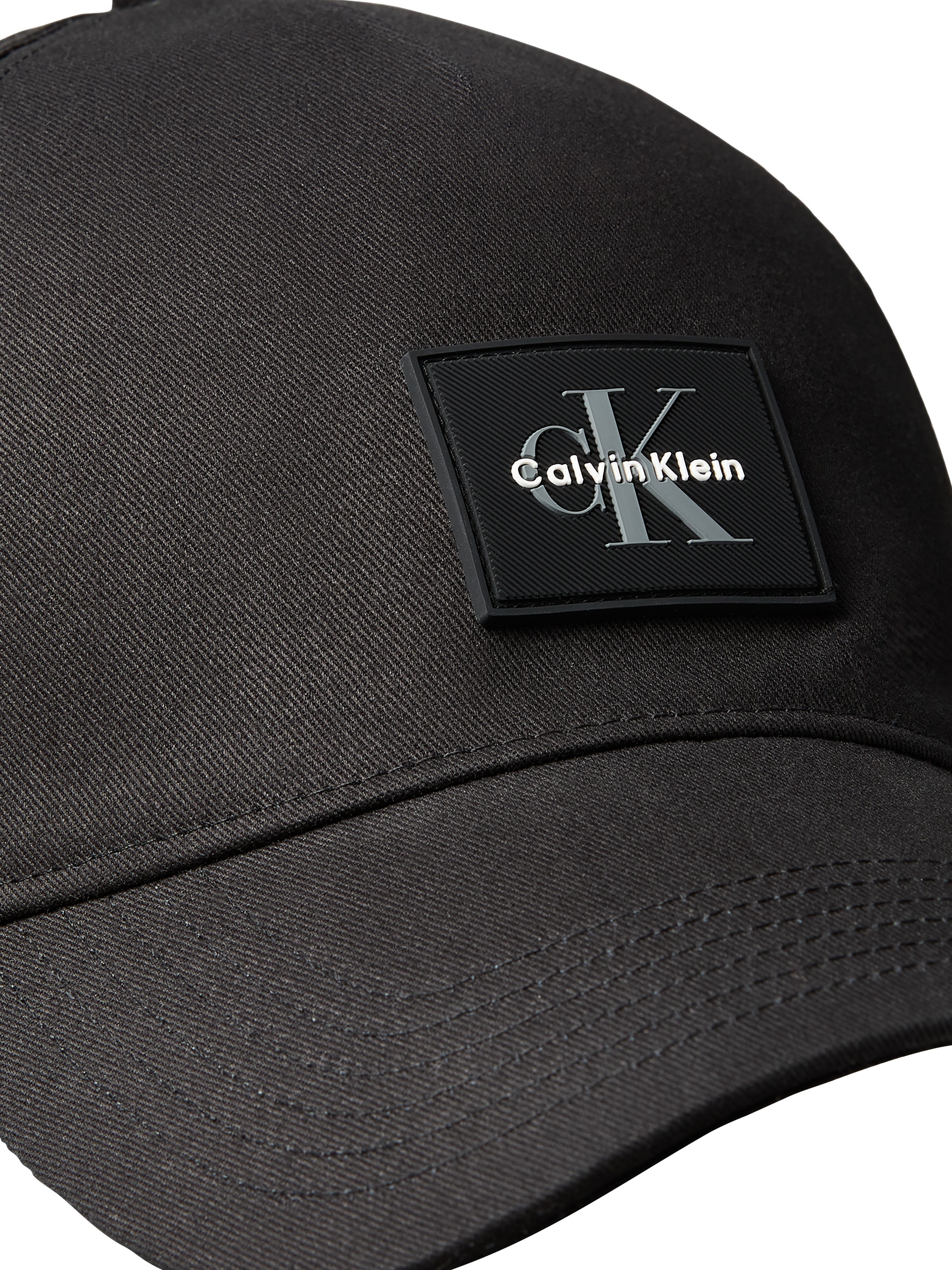 Calvin Klein Baseball Cap »MONOLOGO RUBBER PATCH BB CAP« Regular fit und größenverstellbar