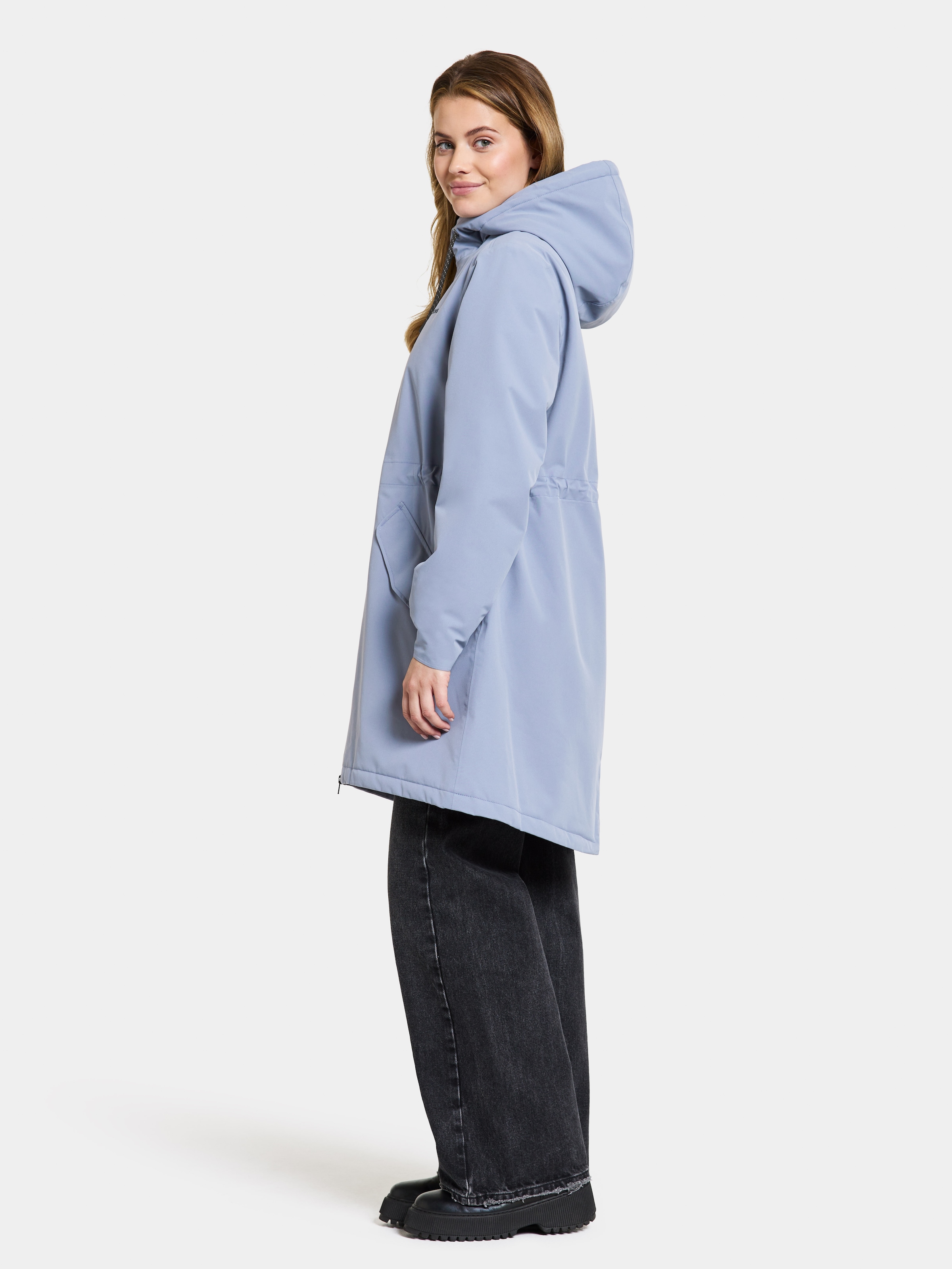 Didriksons Funktionsparka, mit Kapuze, Winterjacke