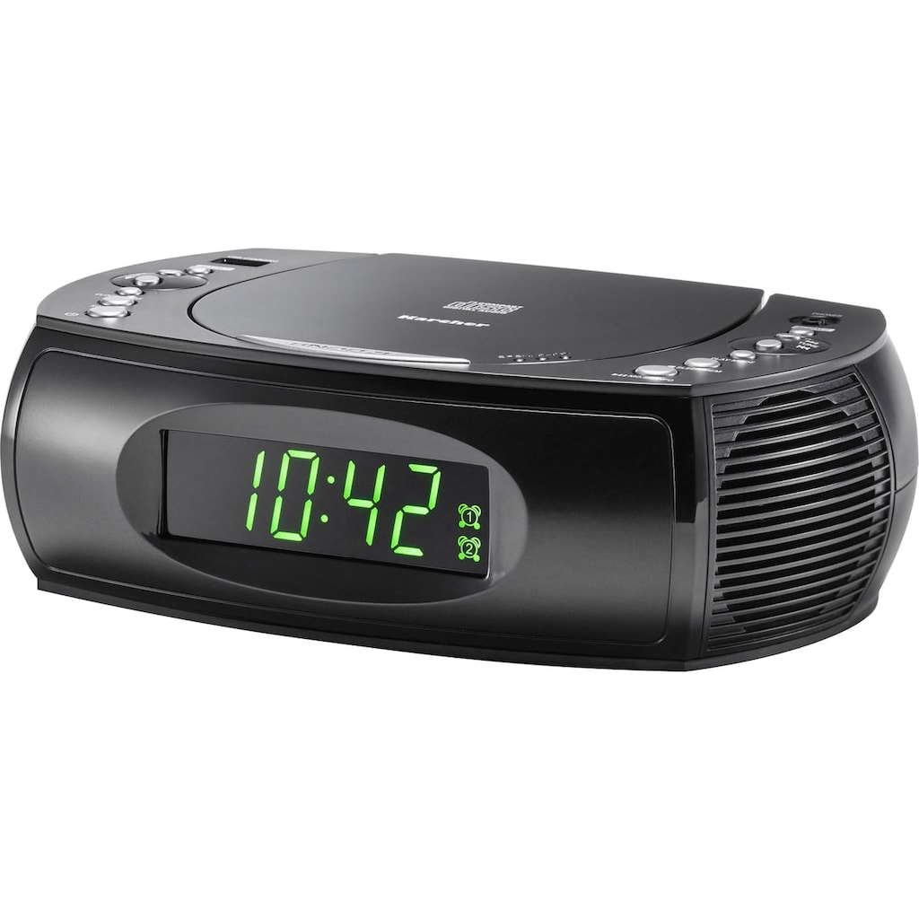 Karcher Uhrenradio »UR 1308«, (UKW mit RDS 2 W)
