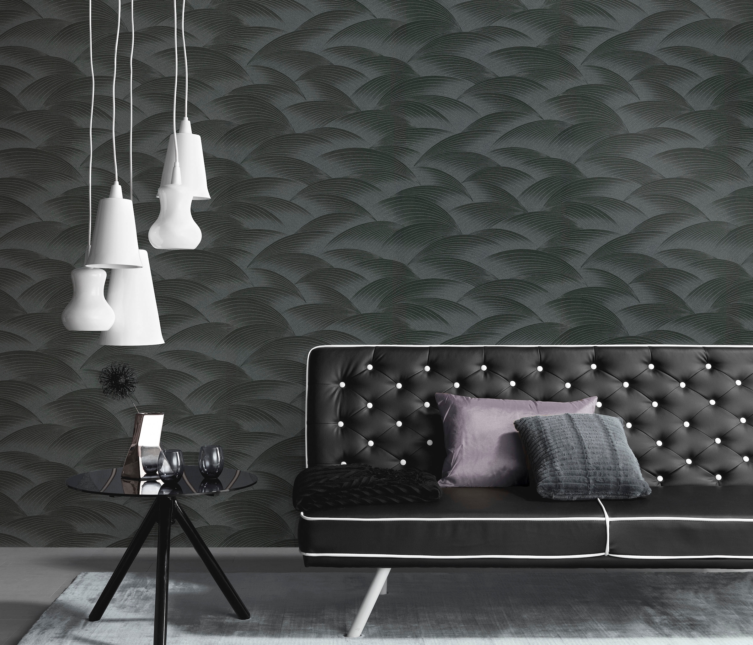 Fashion for walls Vliestapete »Sparkling Sea« glänzend geprägt Phthalate frei