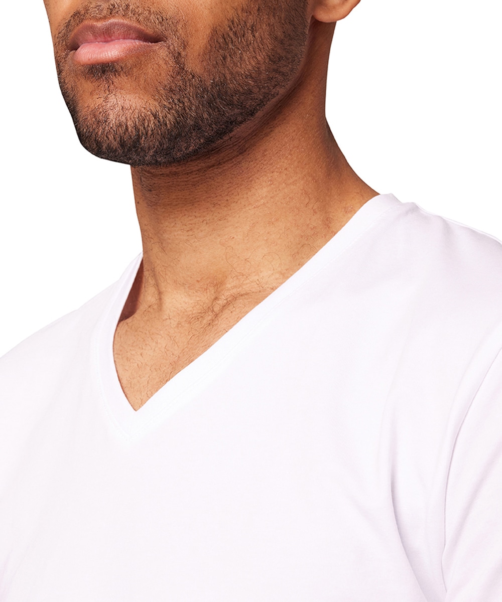 Pierre Cardin T-Shirt »T-Shirt V DP«, (Packung, 2er-Pack)