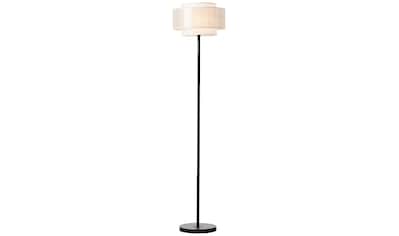 Brilliant Leuchten Stehlampe »Odar«, E27, 1 St., Stehlampe 1flg schwarz/beige kaufen
