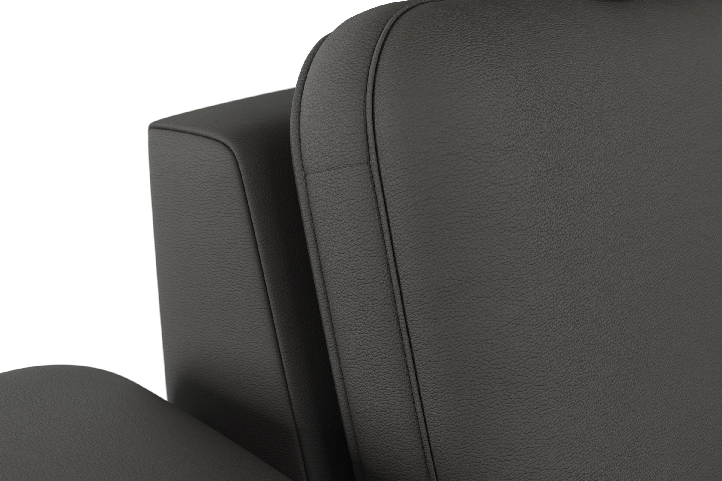 sit&more Wohnlandschaft »Bendigo U-Form«, inklusive Sitztiefenverstellung, Bodenfreiheit 12 cm, in 2 Fußfarben