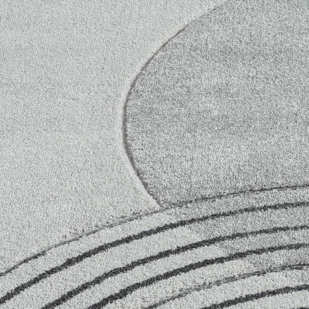 Carpet City Teppich »BONITO 7157«, rechteckig, 11 mm Höhe, Läufer, Flachflor, Hochtief-Muster/ 3D-Effekt, Geo-Muster, Wohnzimmer