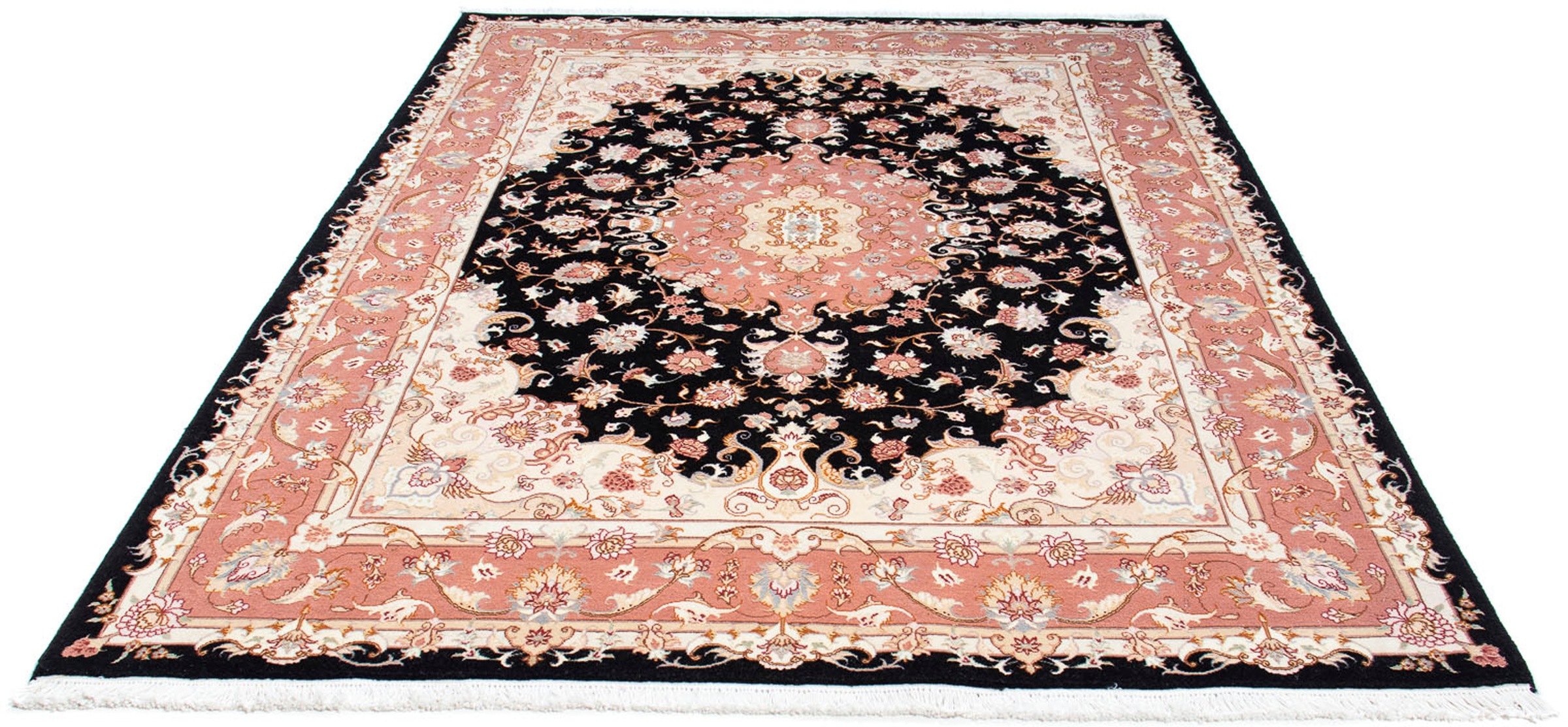 morgenland Orientteppich »Perser - Täbriz - Royal - 233 x 173 cm - dunkelbl günstig online kaufen