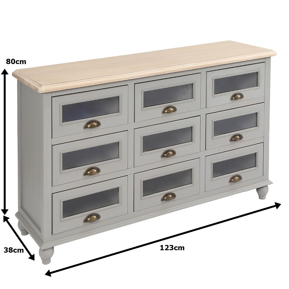 Ambiente Haus Sideboard »Residenz Sideboard / Schubladen« 1 Stk. tlg.