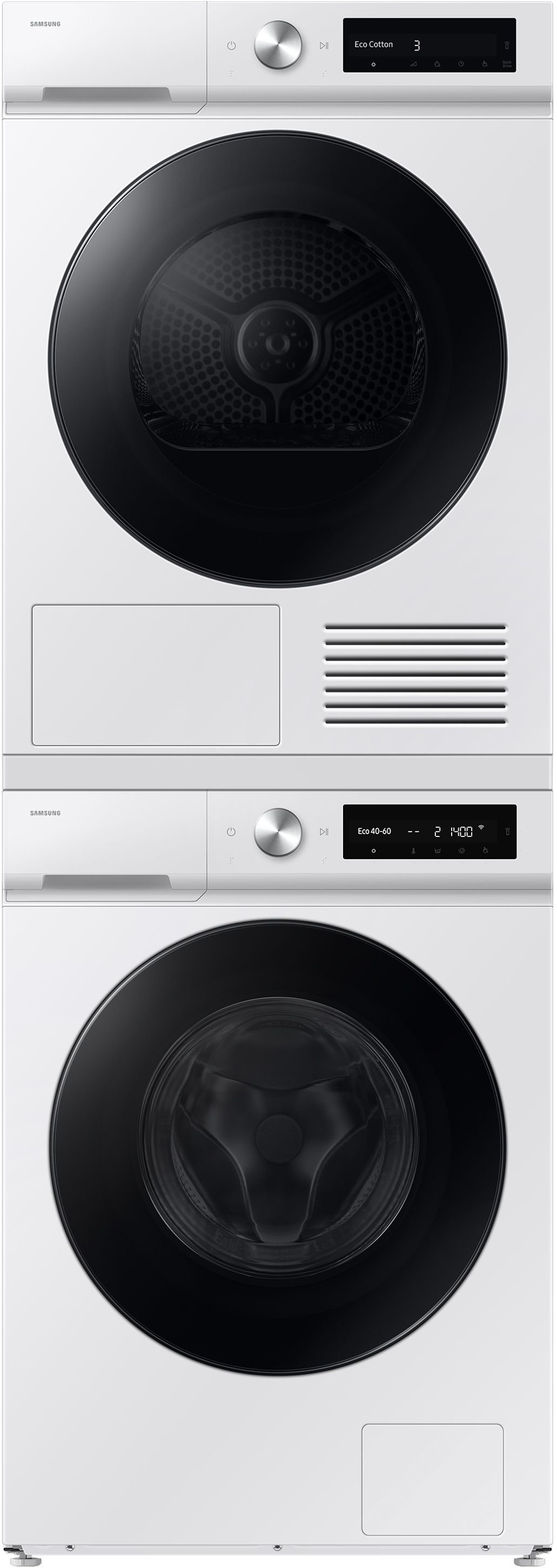 Samsung Wärmepumpentrockner »DV90DB7845GWU2«, DV7400D, 9 kg, QuickDriveᵀᴹ Option ‑ Spart bis zu 35 % Zeit