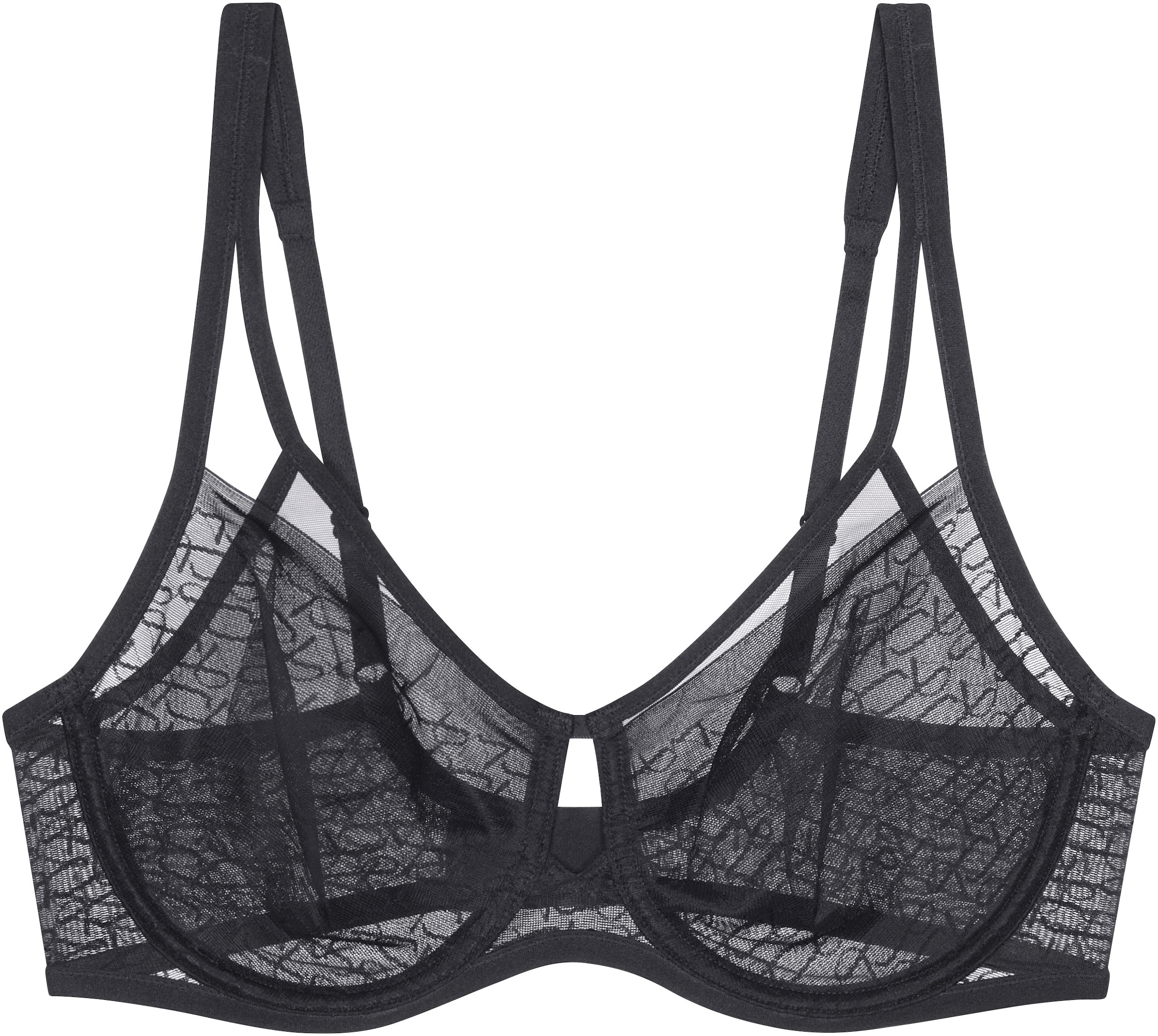 Triumph Minimizer-BH »Signature Sheer«, verkleinert die Brust optisch um eine Cup-Größe, Spitze