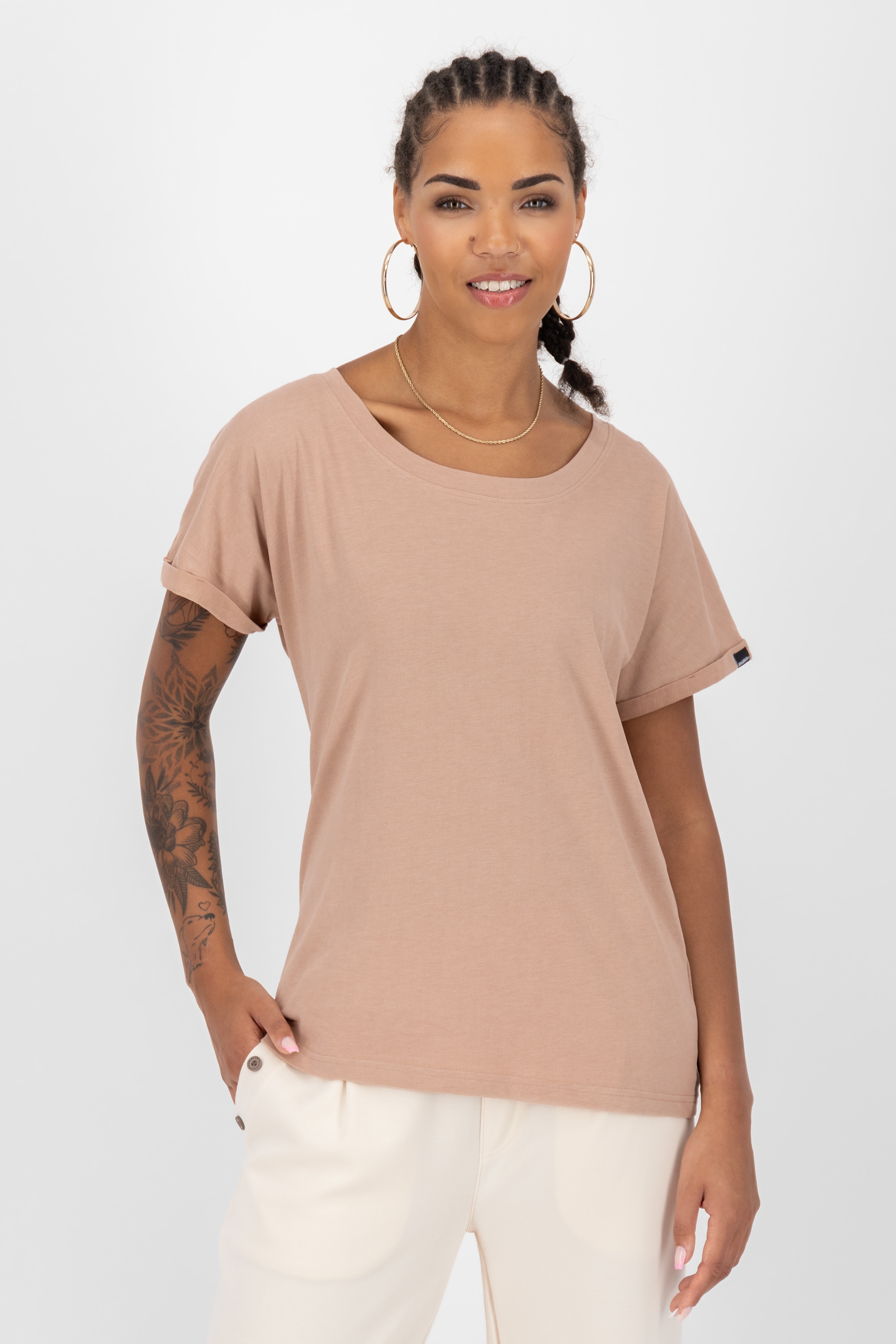 Alife & Kickin Rundhalsshirt »Damen MalaikaAK A«