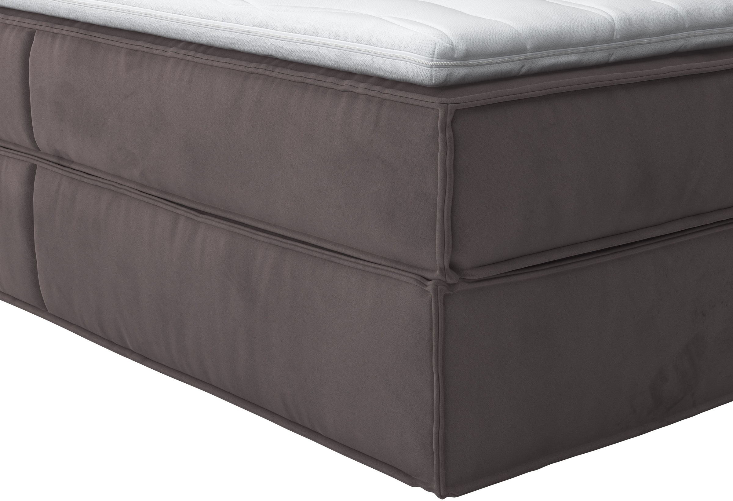 LeGer Home by Lena Gercke Boxspringbett »Addyson«, (Härtegrade H2, H3 und H4 wählbar), Boxspringbett inkl. Topper, 2 Matratzen