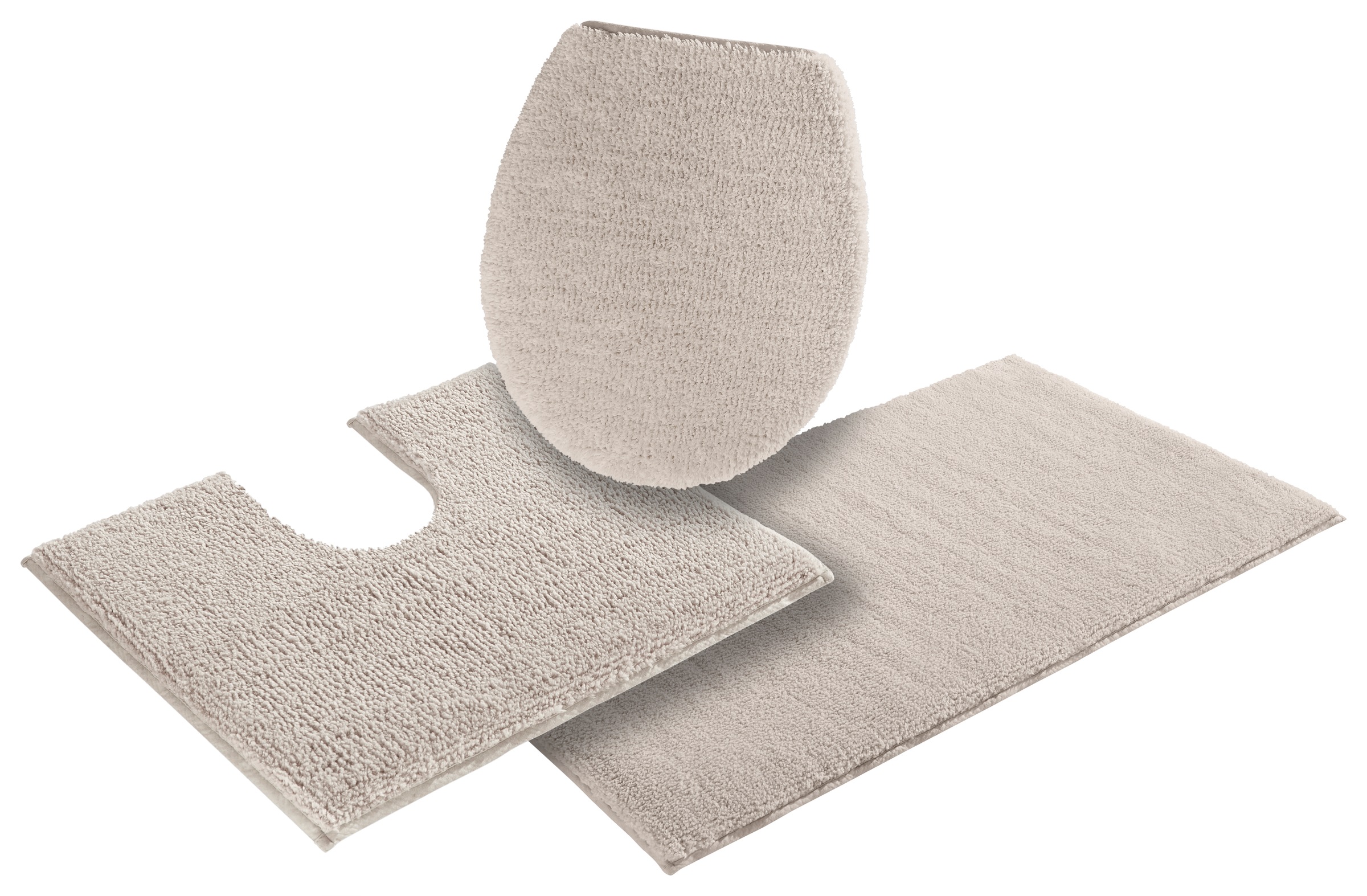 my home Badematte »Vanessa, Badvorleger, Badezimmer Teppich«, rutschhemmend günstig online kaufen