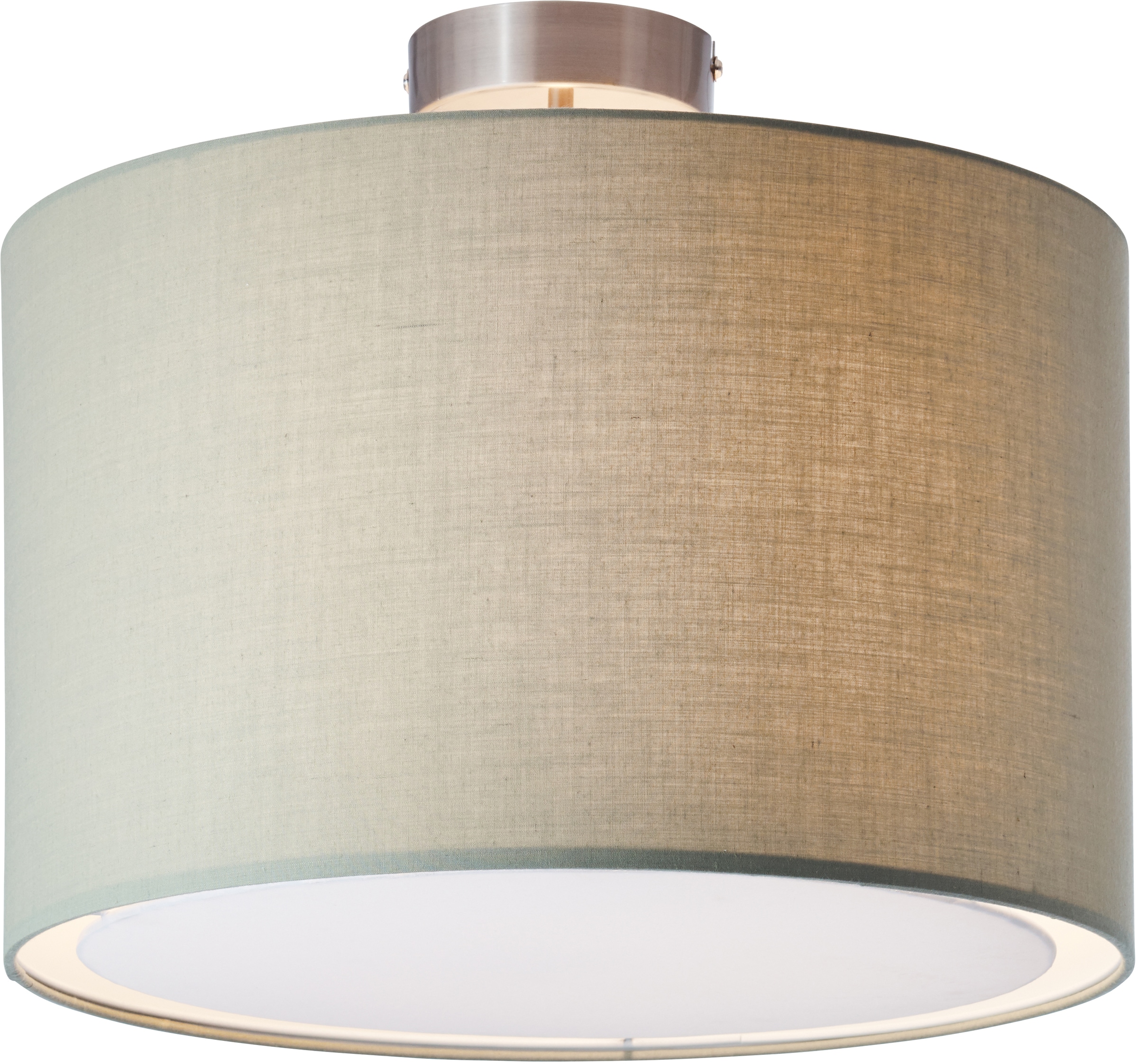 OTTO home Deckenleuchte »Stellan« E27 1 Stk. Deckenlampe mit Stoff - Schirm, Ø 40 cm, Höhe 32 cm