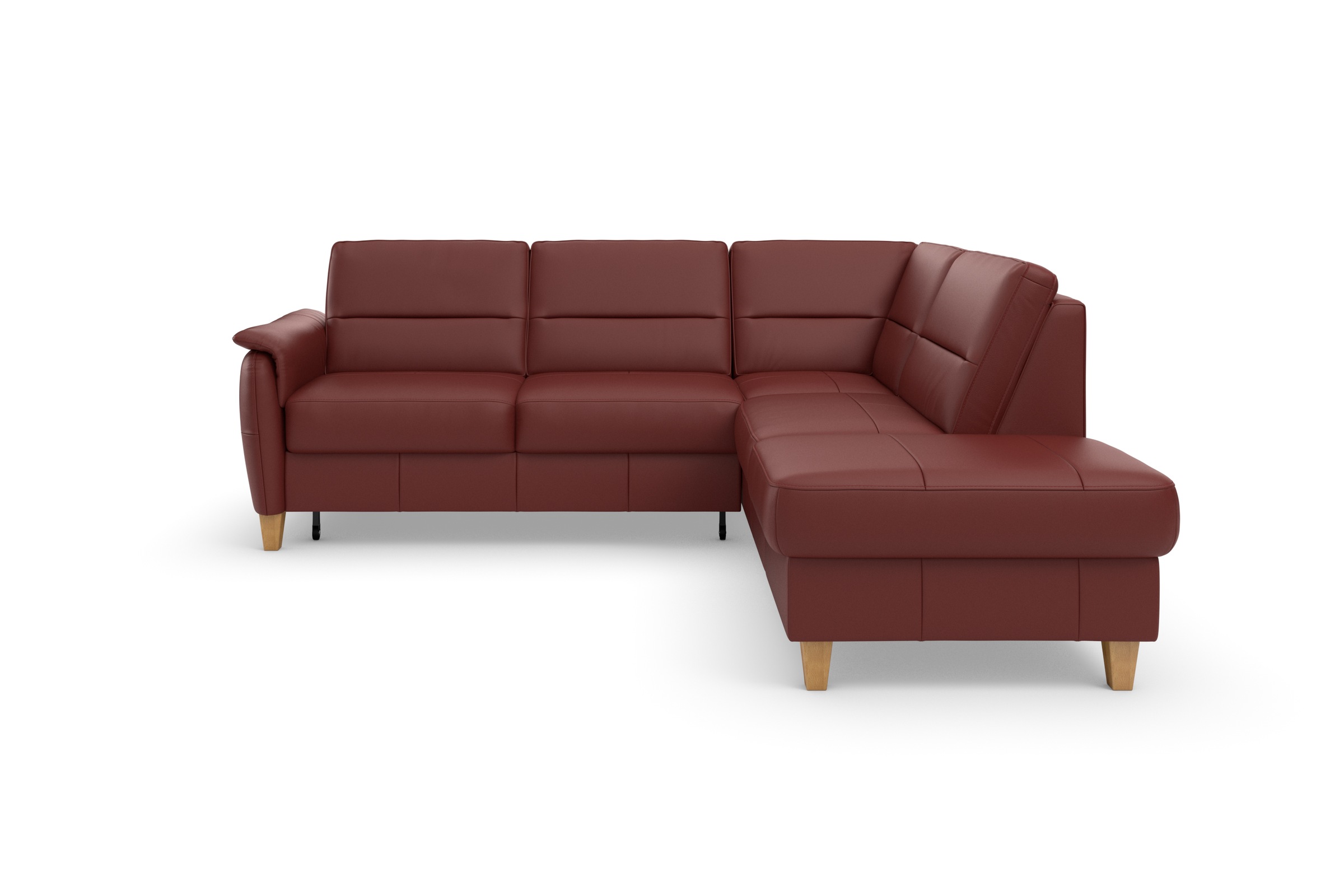 Home affaire Ecksofa »Palmera L-Form«, Federkern, wahlweise mit Bettfunktio günstig online kaufen