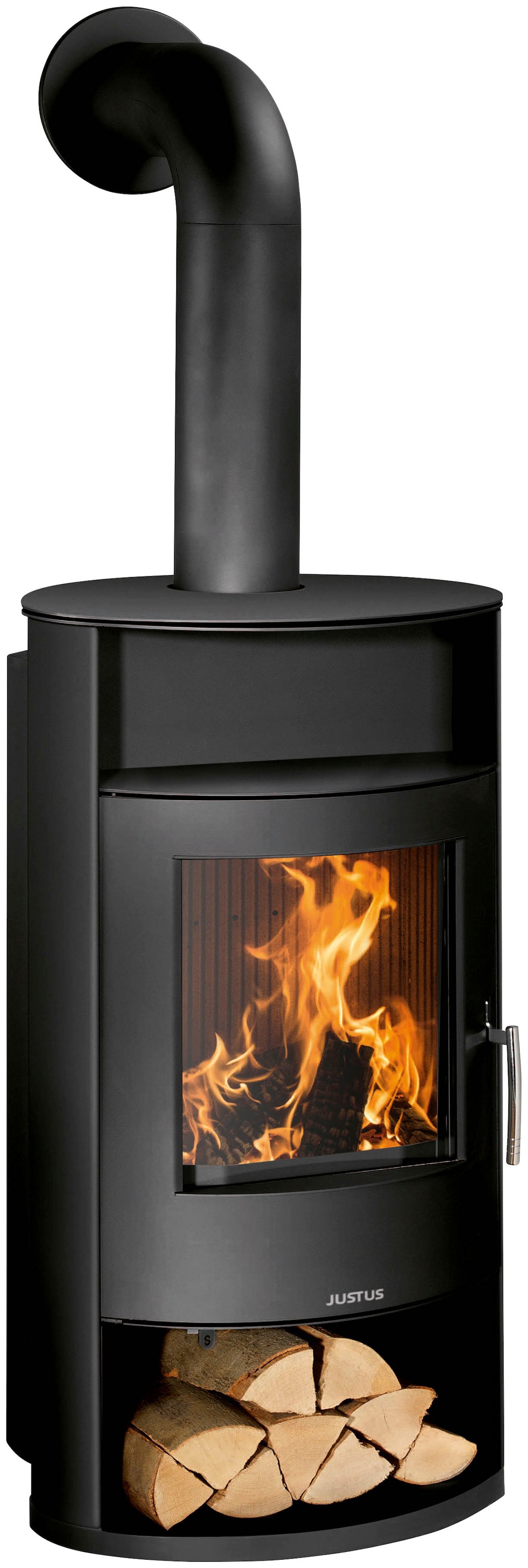 JUSTUS Kaminofen »Island Aqua II« wasserführend schwarz