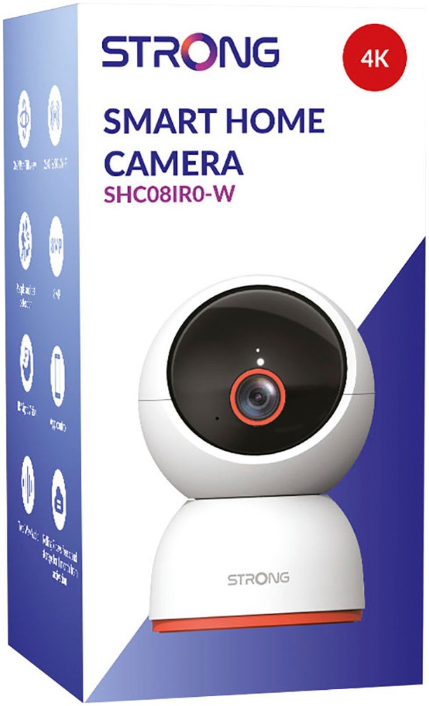 Strong Securitycam »8MP UHD Smart Home Überwachungskamera«, 8-MP-Auflösung, Bewegungs- und menschliche Erkennung