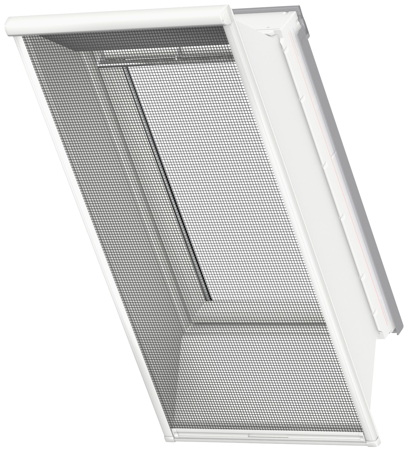 VELUX Insektenschutzrollo »für Dachfenster, ZIL CK02 0000SWL«, transparent, Insektenschutz, mit Bohren, in Führungsschienen, für max. Dachausschnitt: 530 x 1600 mm