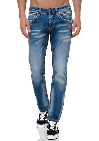 Rusty Neal Straight-Jeans »NEW YORK 51«, mit angesagten Ziernähten kaufen