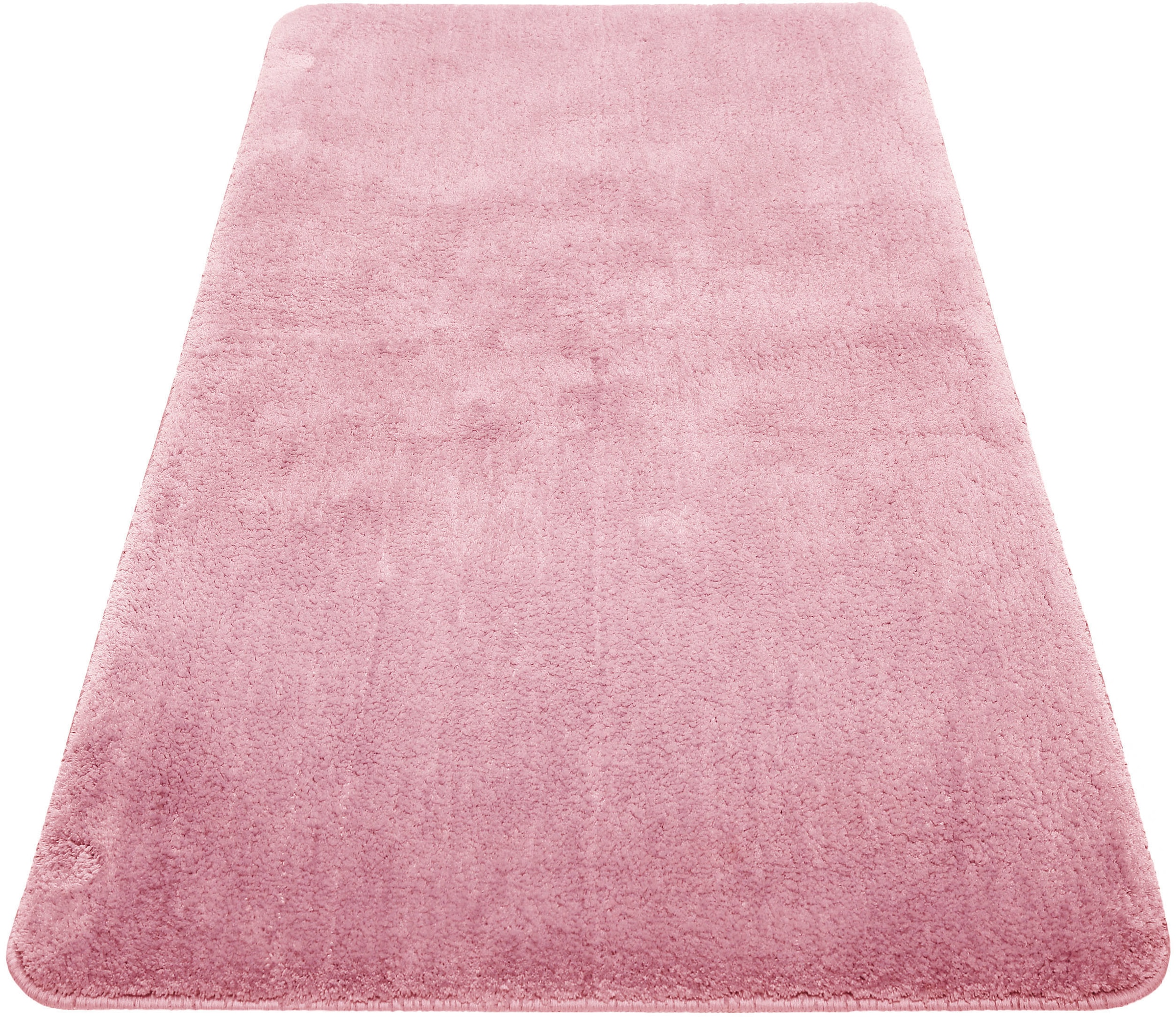 Wecon home Basics Badematte »Joris«, rutschhemmend beschichtet, strapazierfähig, waschbar, viele Größen, Badezimmerteppich, uni
