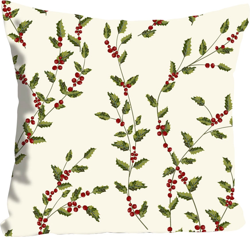 queence Dekokissen »Julius« mit einem Mistelzweig