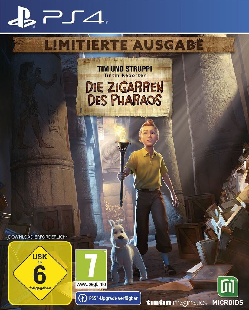 astrogon Spielesoftware »Tim und Struppi - Die Zigarren des Pharaos«, PlayStation 4