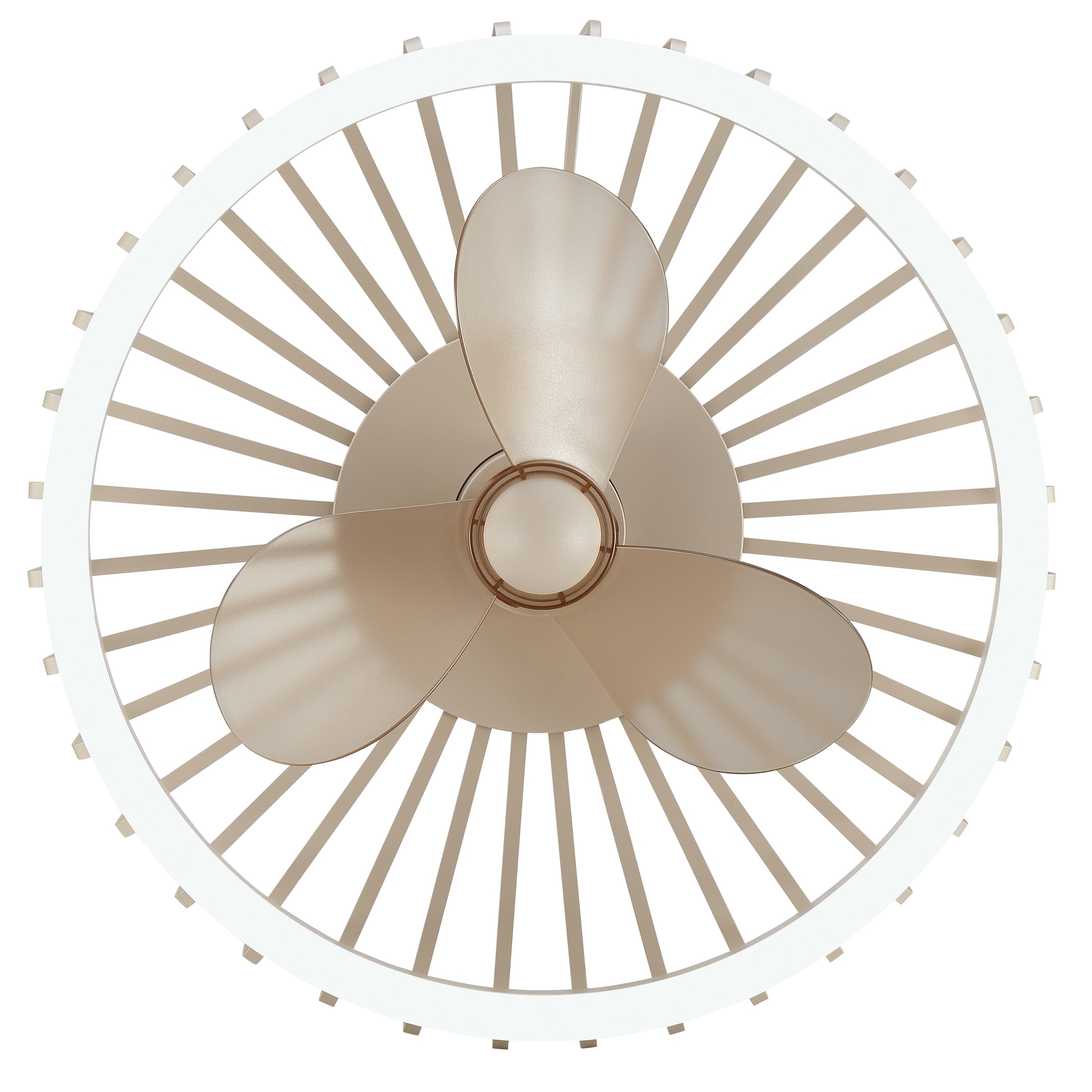 Brilliant LED Deckenleuchte »Capo« LED-Modul 1 Stk. warmweiß - kaltweiß LED-Ventilator, Ø 48 cm, 4200 lm, dimmbar, CCT