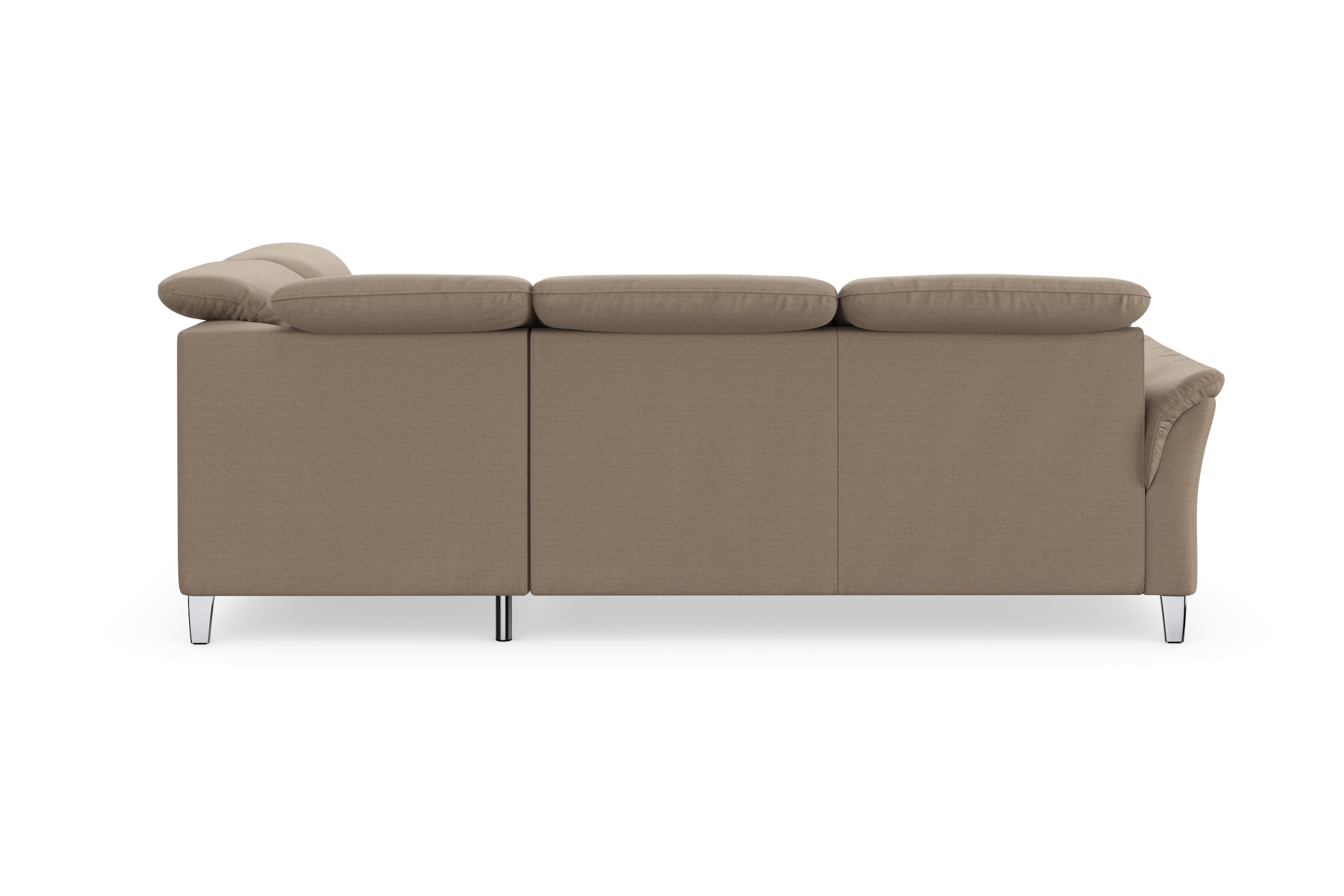 sit&more Ecksofa »Maggiore L-Form«, wahlweise mit Kopfteilverstellung, Bettfunktion und Stauraum