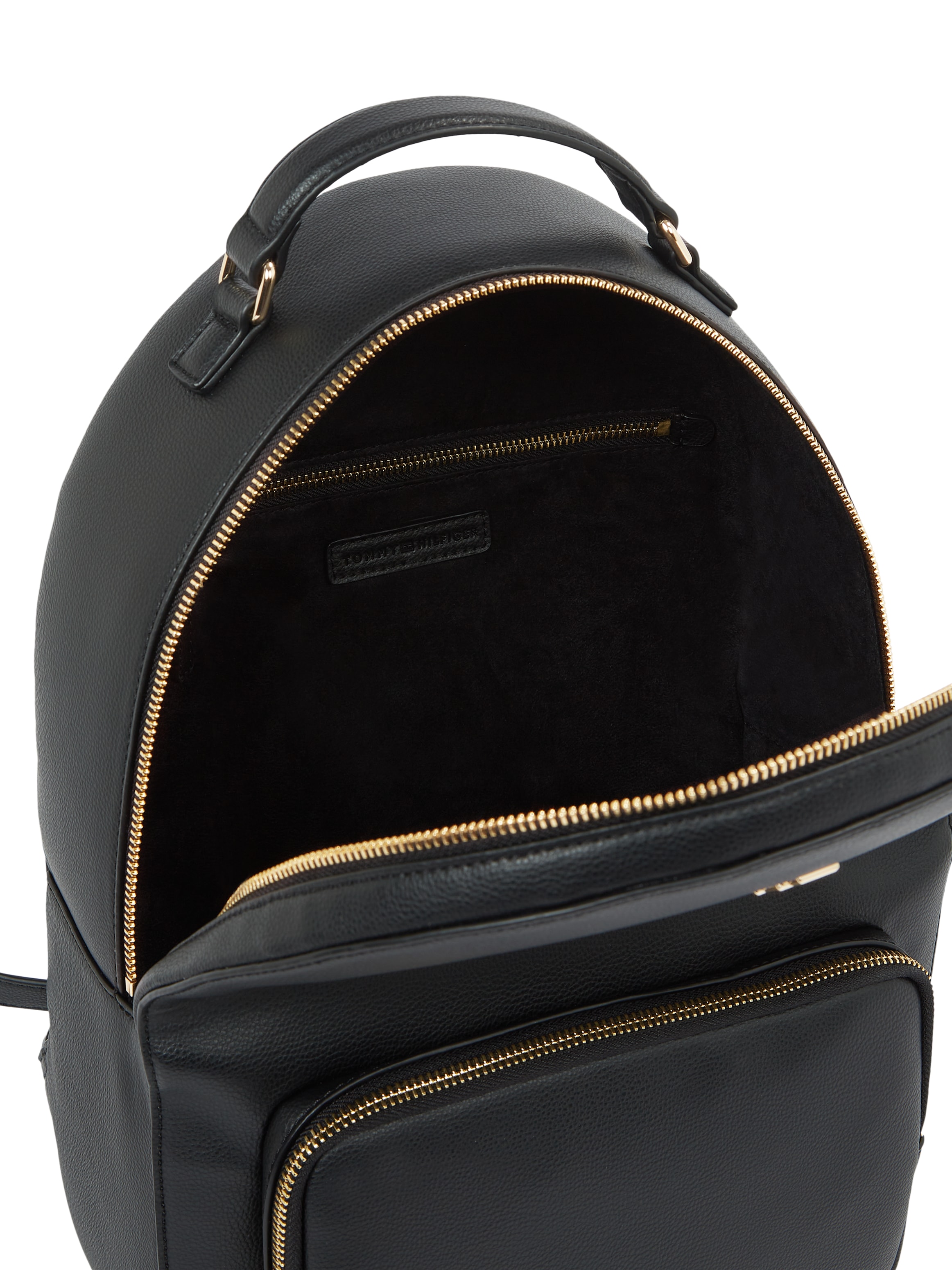 Tommy Hilfiger Rucksack »TH SOFT LOGOTAPE BACKPACK«, Damen Freizeitrucksack, Freizeit-Bag mit TH-Logo