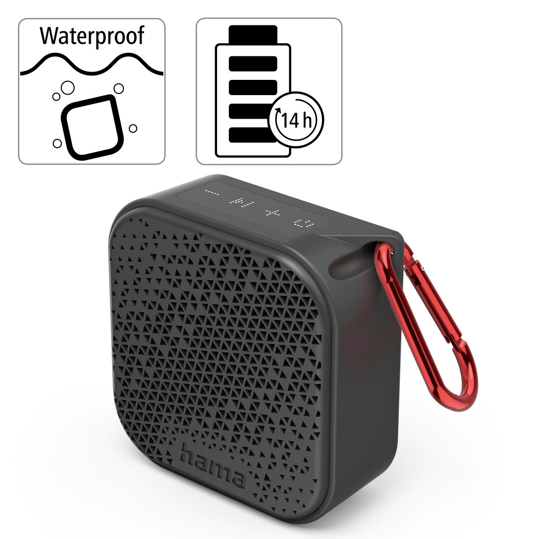 IPX7 Outdoor online Hama kabellos Bluetooth-Lautsprecher Akku« kaufen »Bluetooth mit wasserdicht Lautsprecher