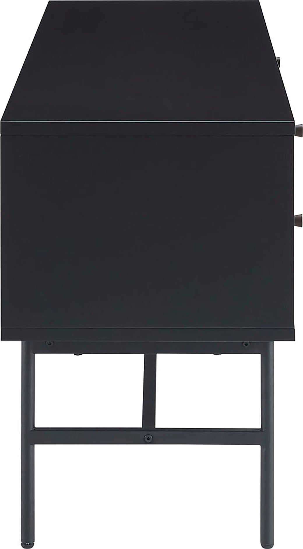 SalesFever Lowboard, Kommode mit 2 Kabeldurchführungen
